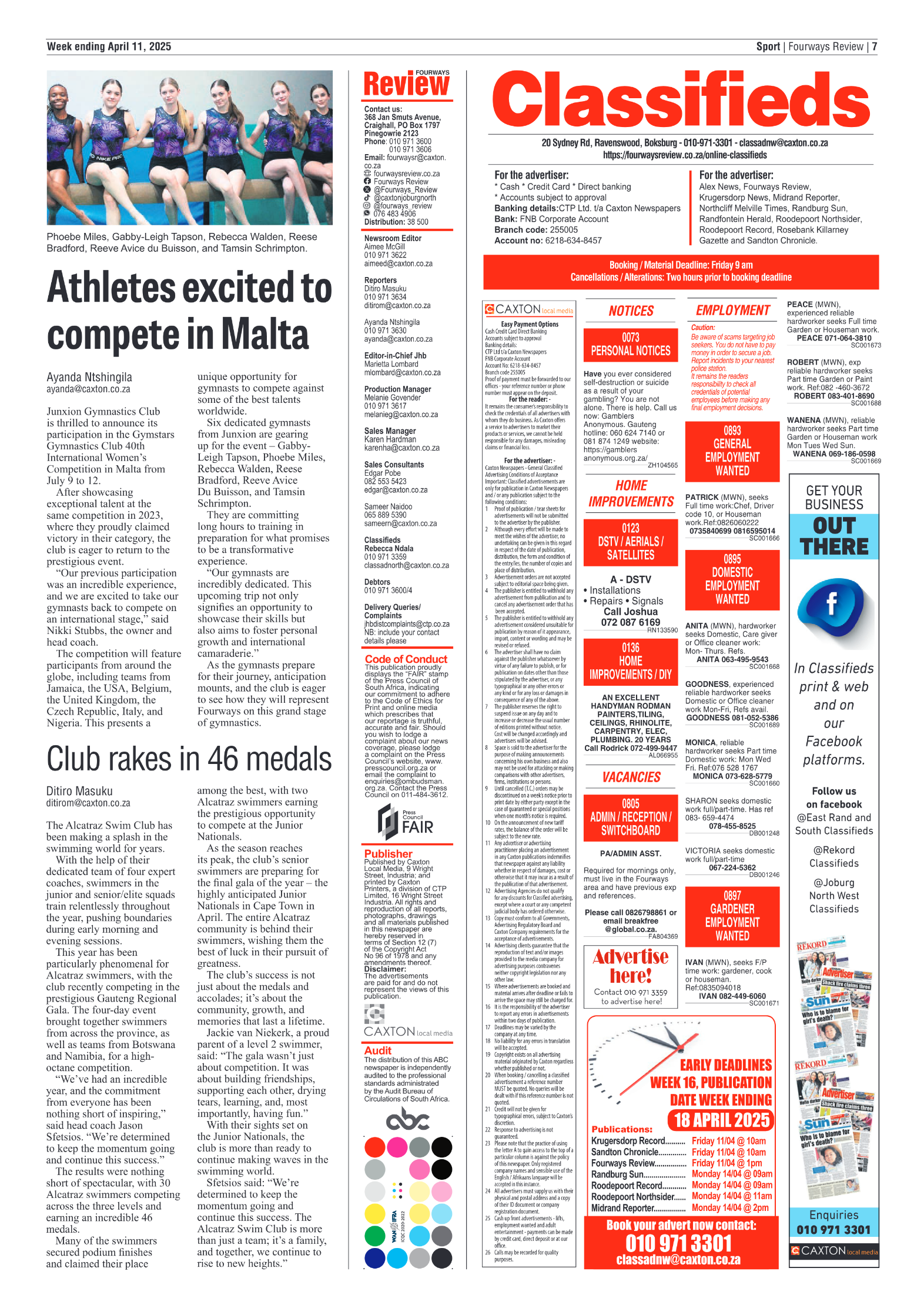 Fourways Review 11 April 2025 page 9