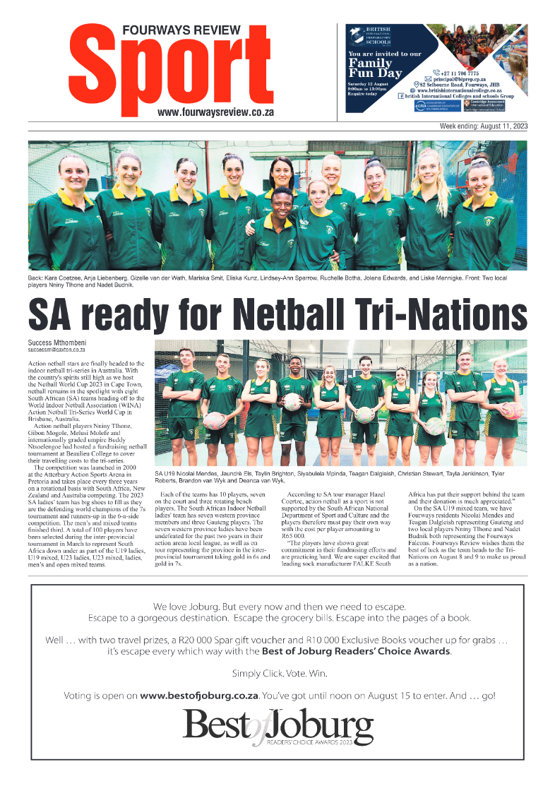 Fourways Review 11 August 2023 page 12