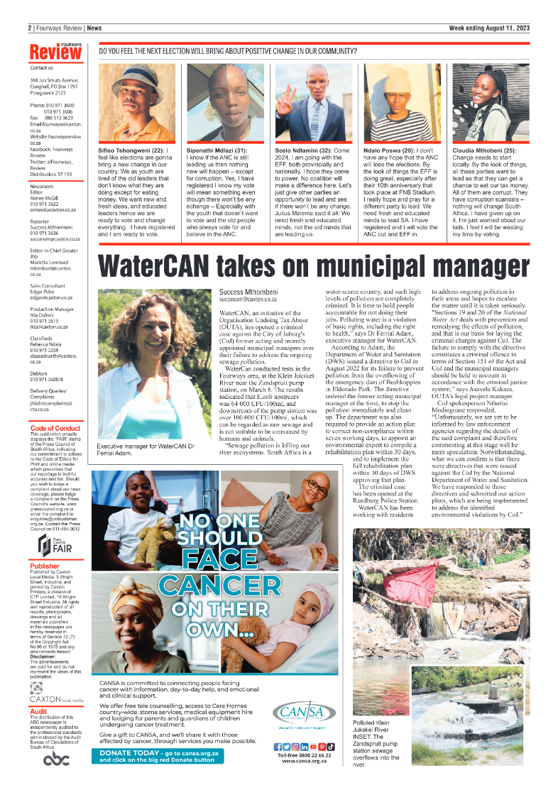 Fourways Review 11 August 2023 page 2
