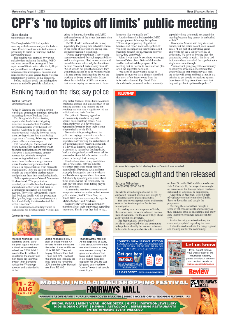 Fourways Review 11 August 2023 page 3