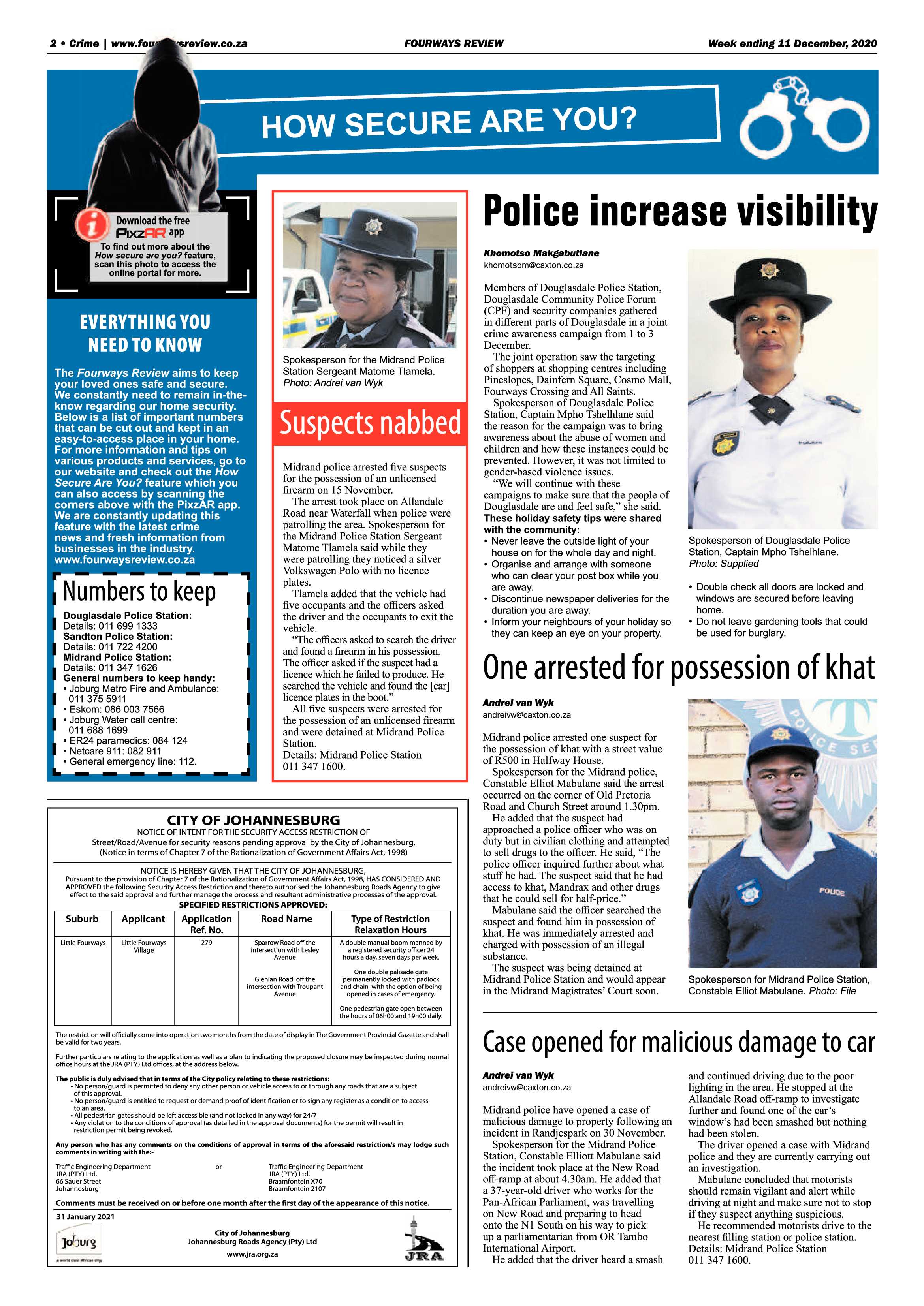 Fourways Review 11 December 2020 page 2