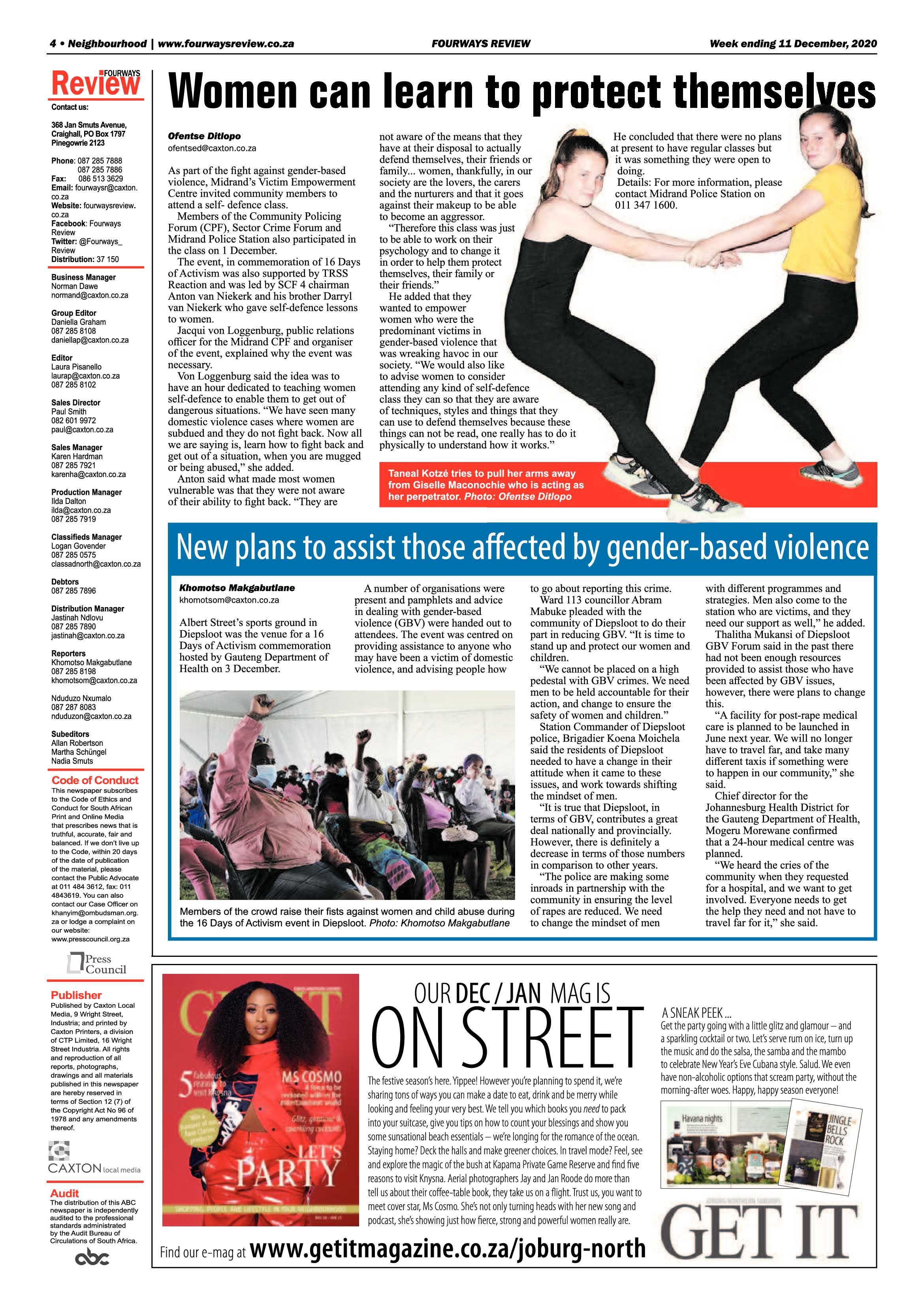 Fourways Review 11 December 2020 page 4