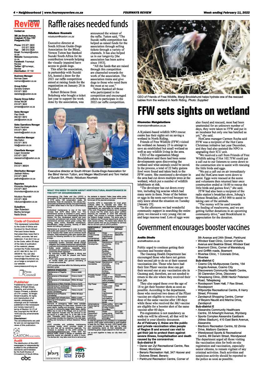 Fourways Review 11 February 2022 page 4