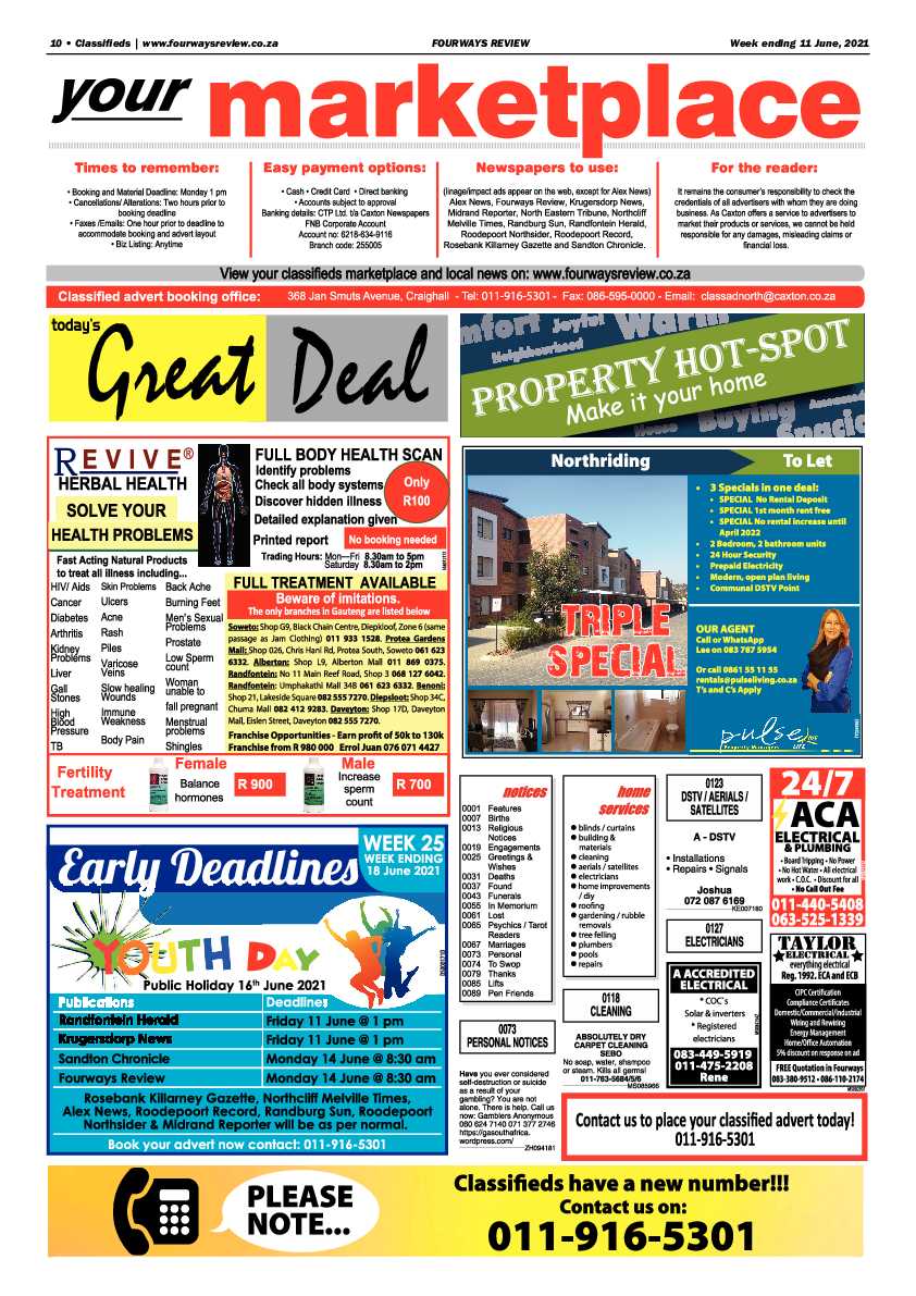 Fourways Review 11 June 2021 page 10