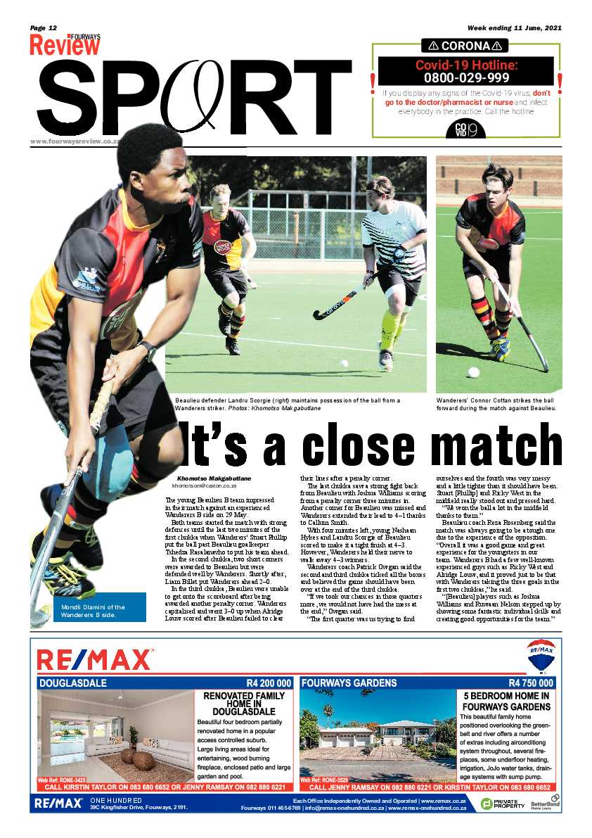Fourways Review 11 June 2021 page 12