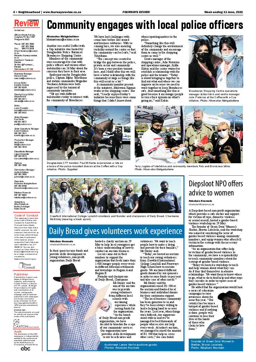 Fourways Review 11 June 2021 page 4
