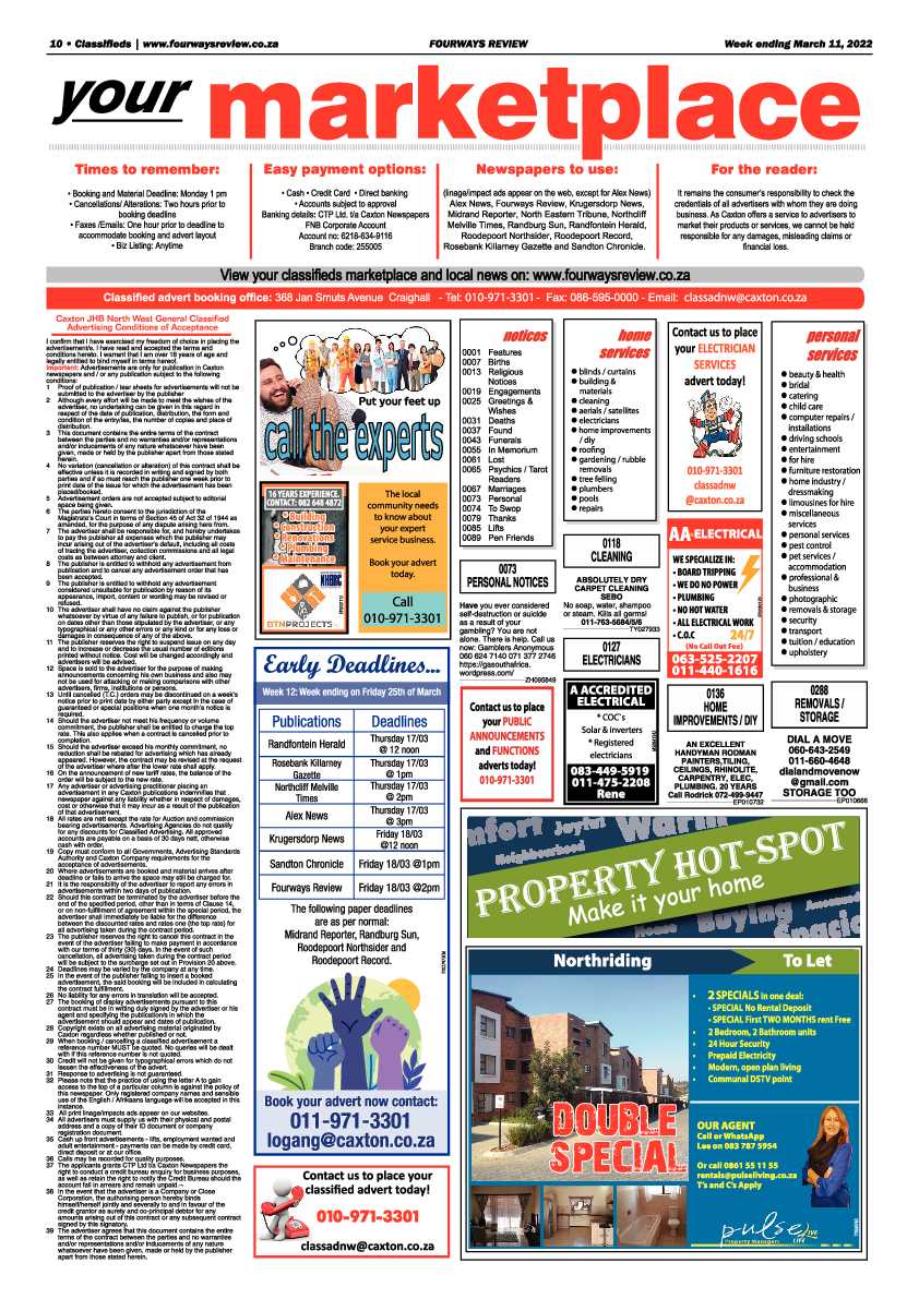 Fourways Review 11 March 2022 page 10