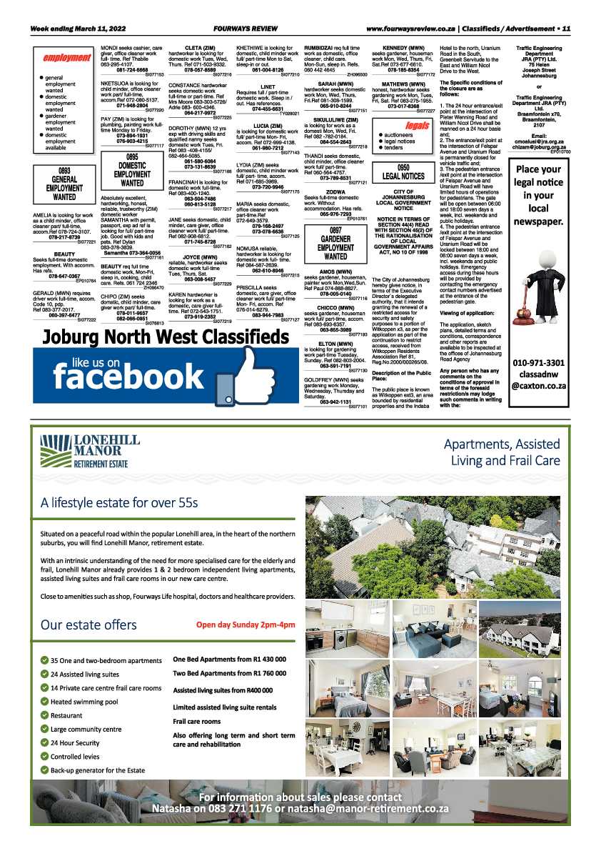 Fourways Review 11 March 2022 page 11