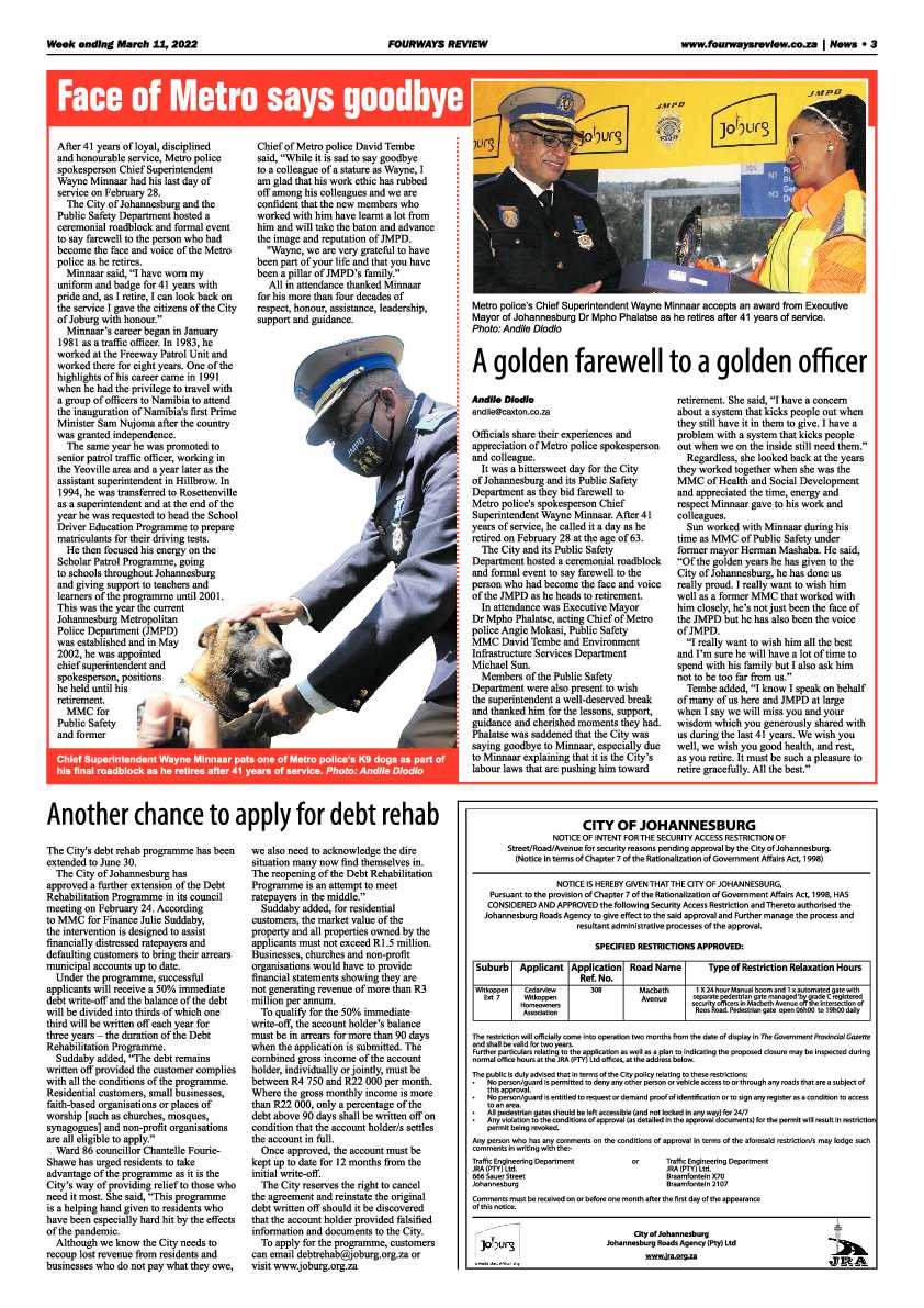 Fourways Review 11 March 2022 page 3