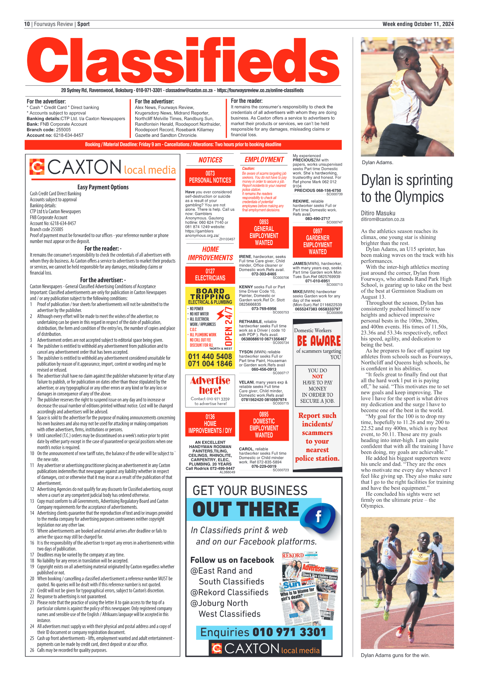 Fourways Review 11 October 2024 page 10