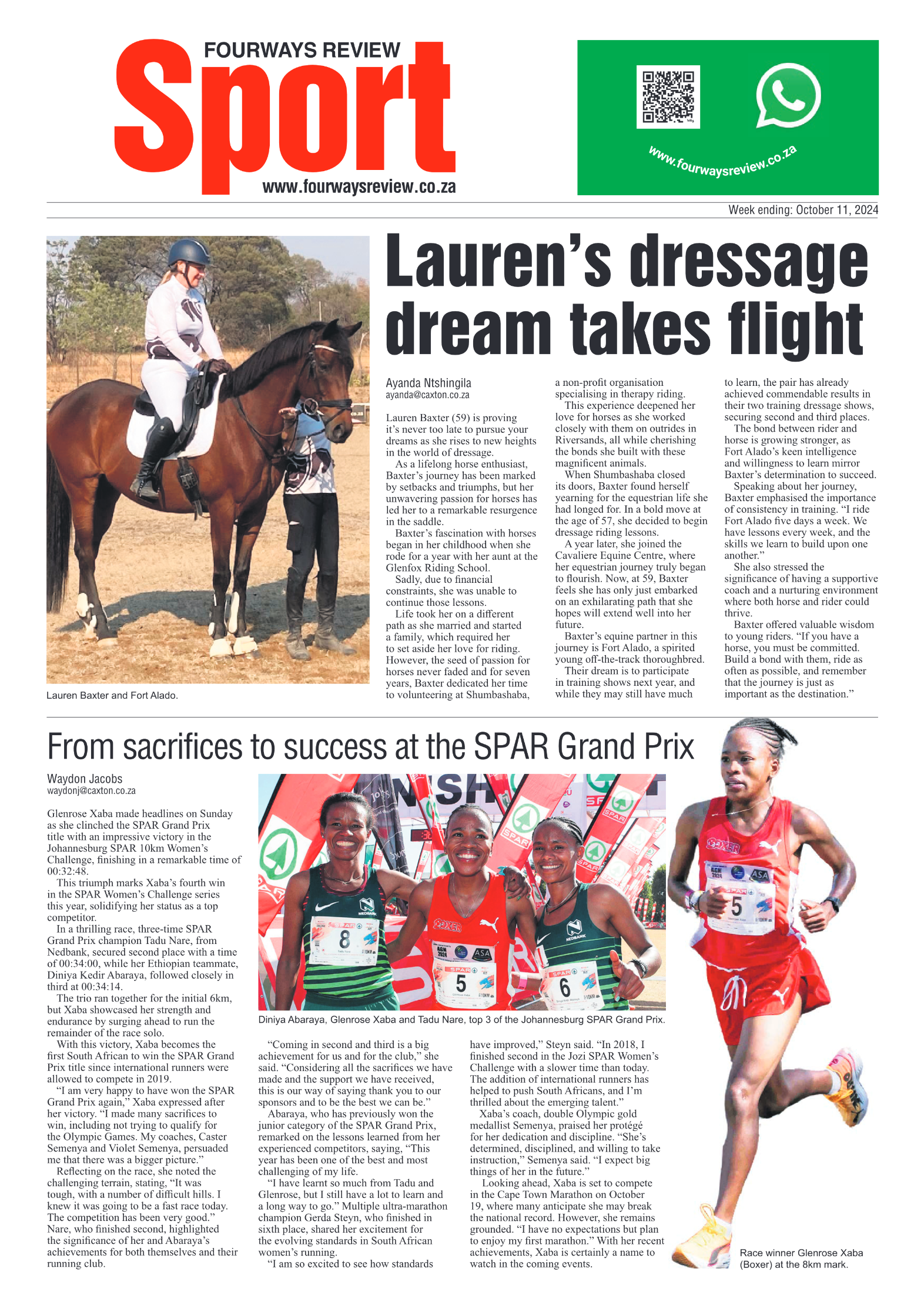 Fourways Review 11 October 2024 page 12