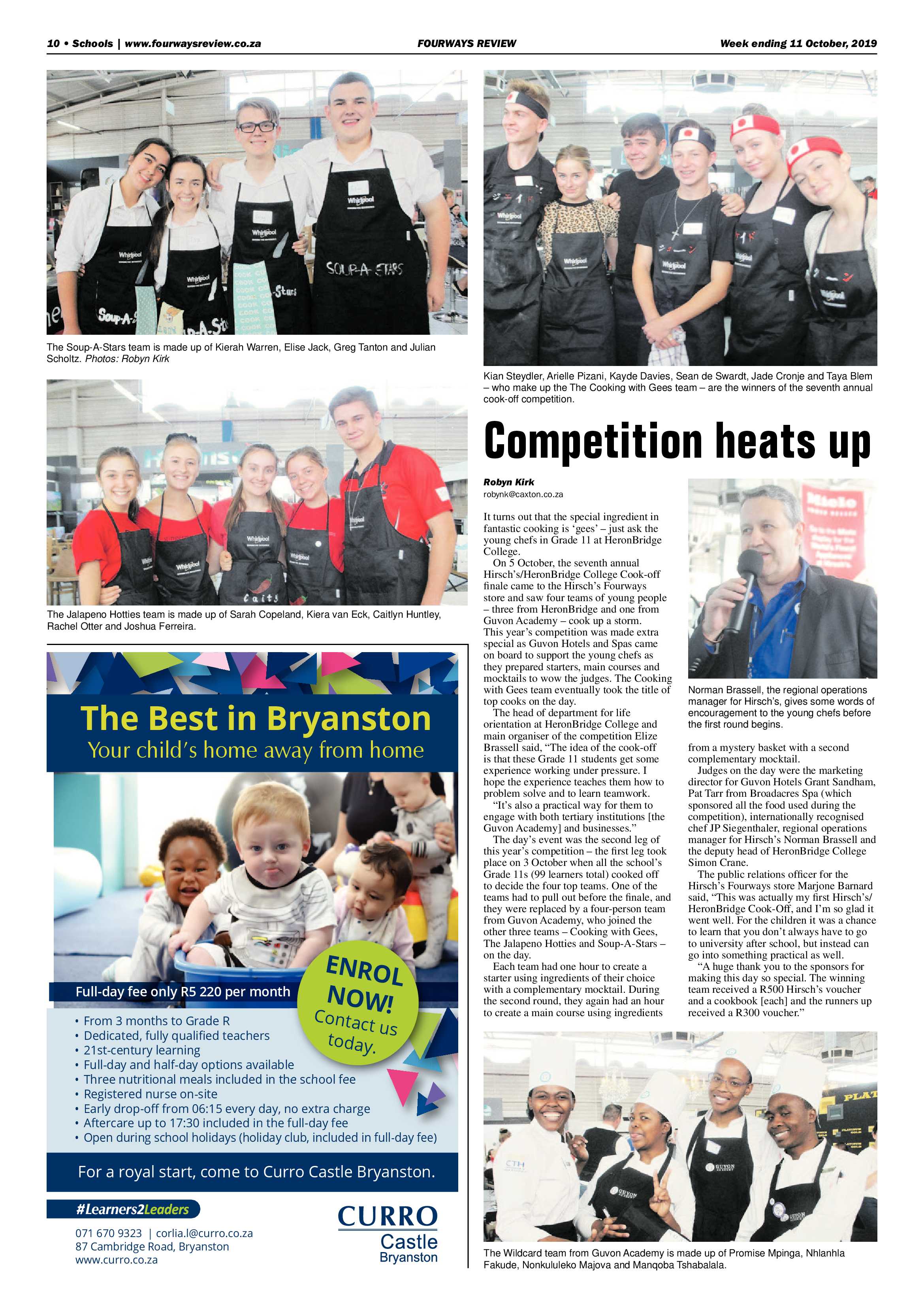 Fourways Review 11 October, 2019 page 10
