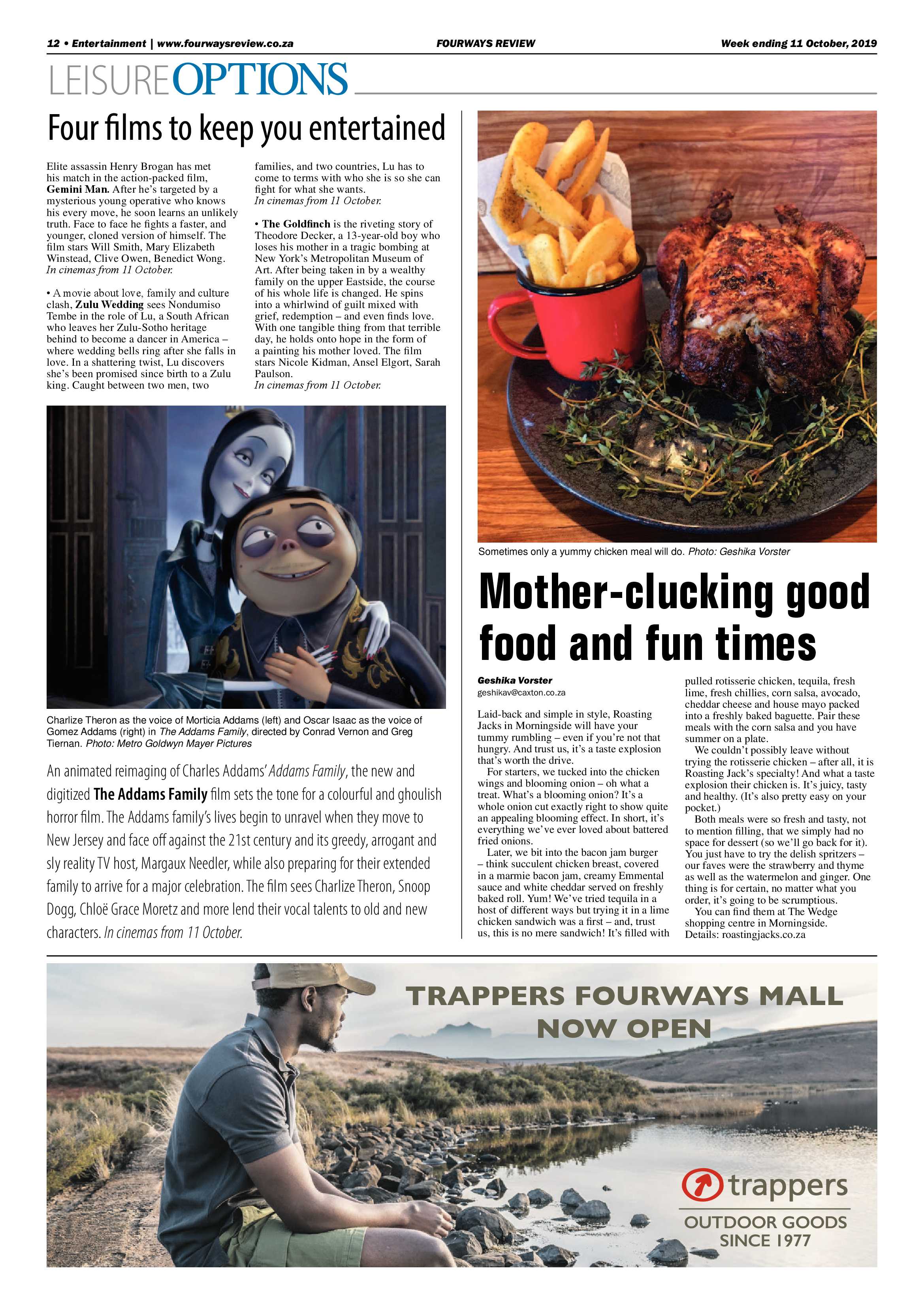 Fourways Review 11 October, 2019 page 12