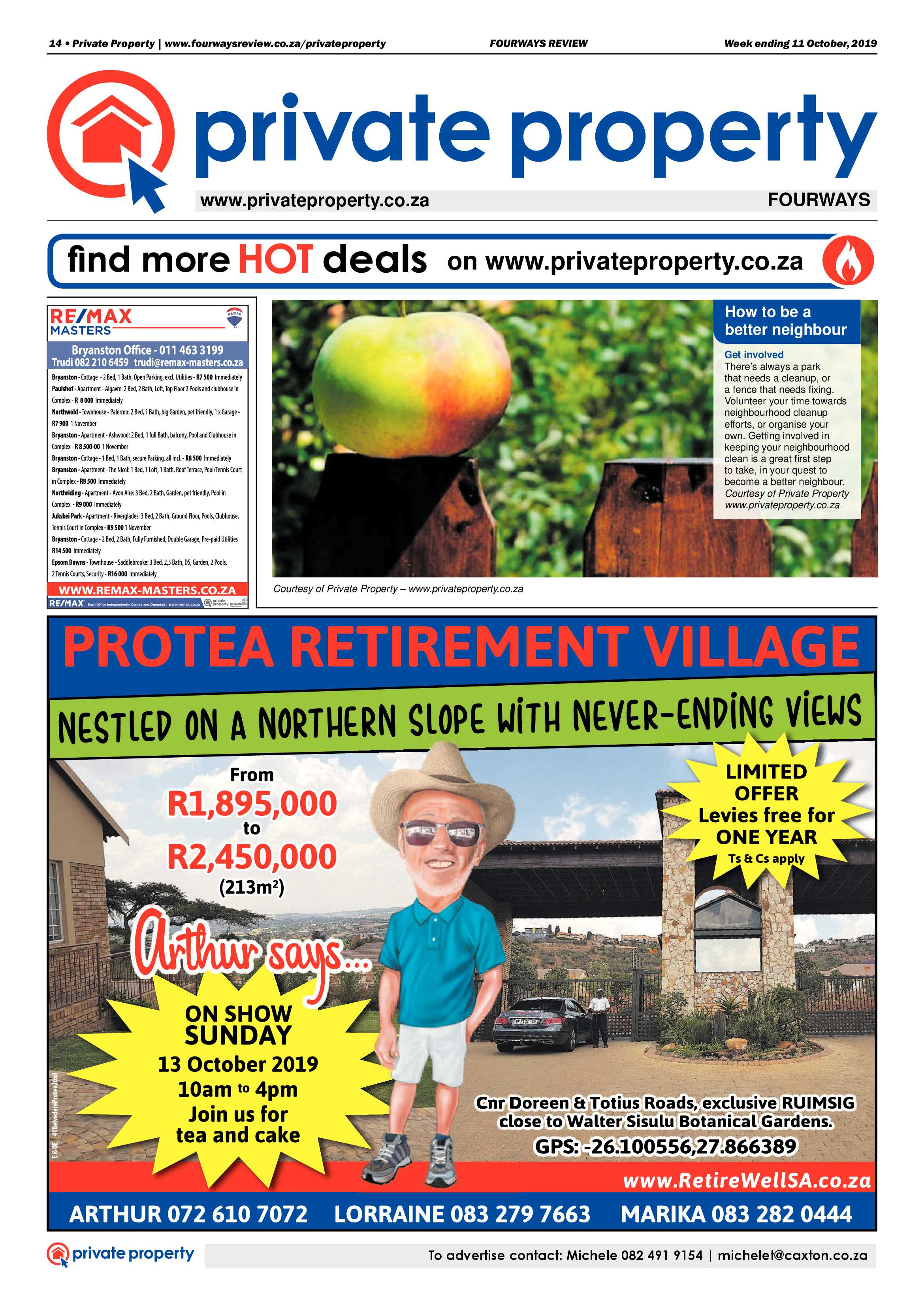 Fourways Review 11 October, 2019 page 14