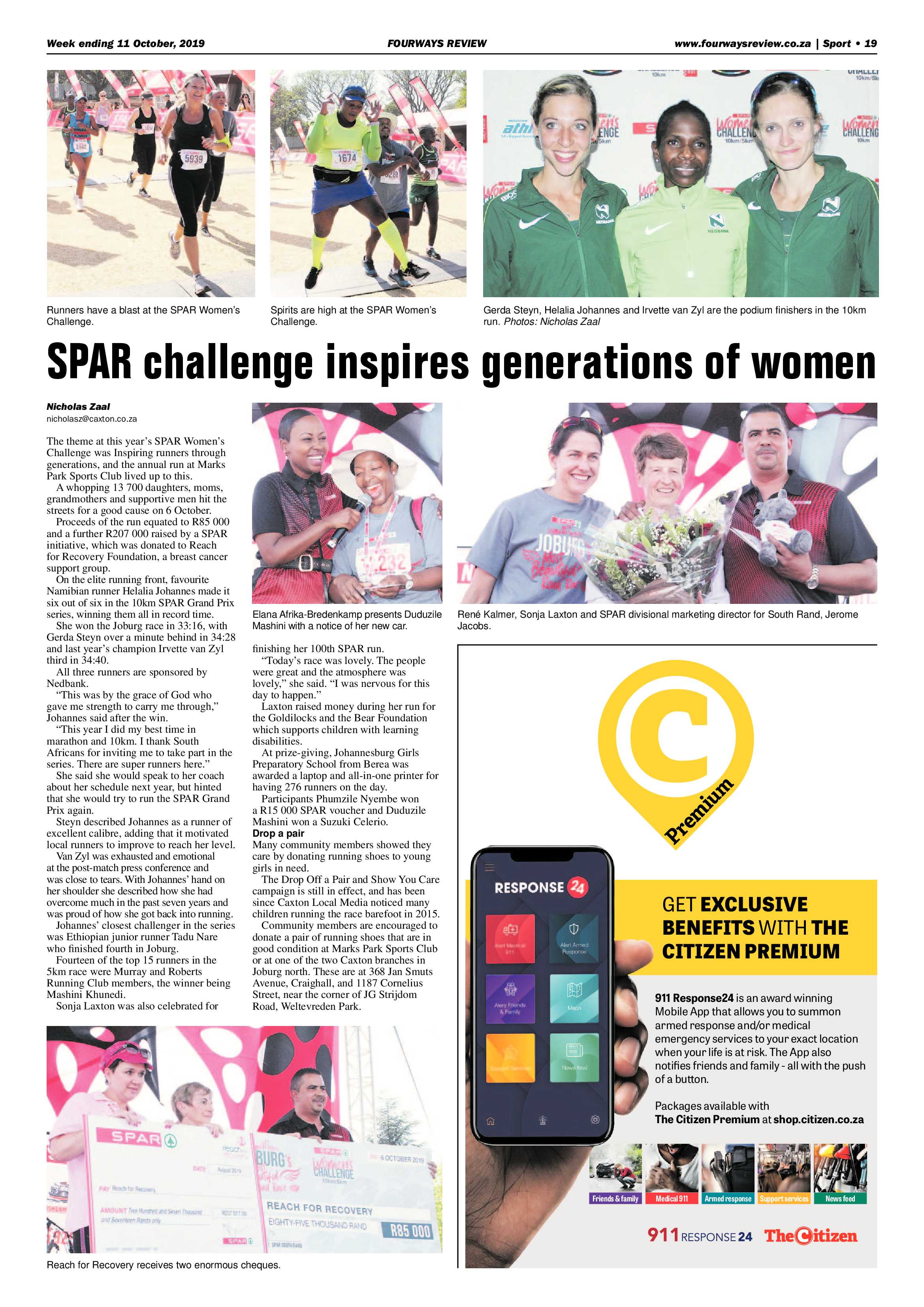 Fourways Review 11 October, 2019 page 19