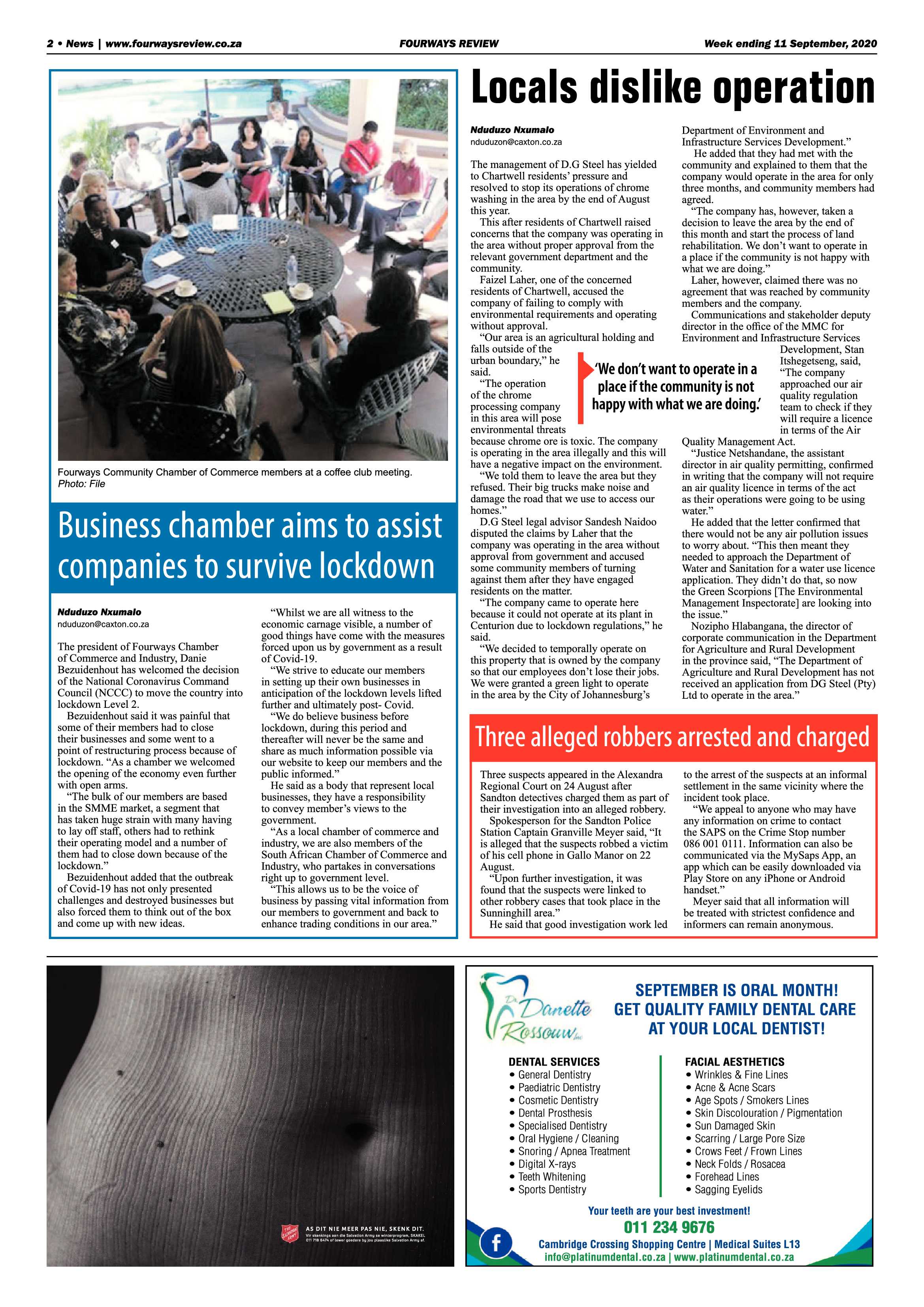 Fourways Review 11 September 2020 page 2