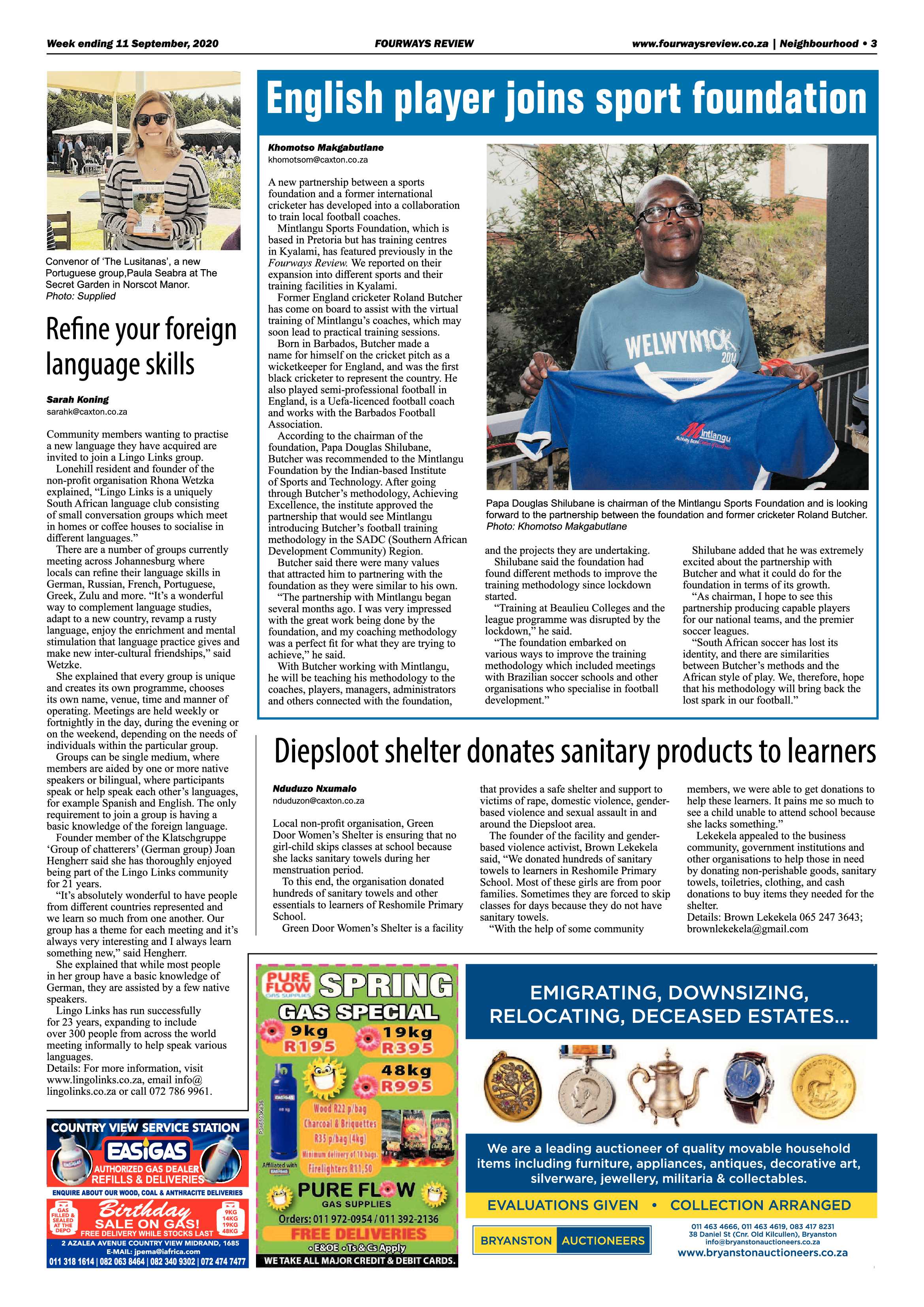 Fourways Review 11 September 2020 page 3