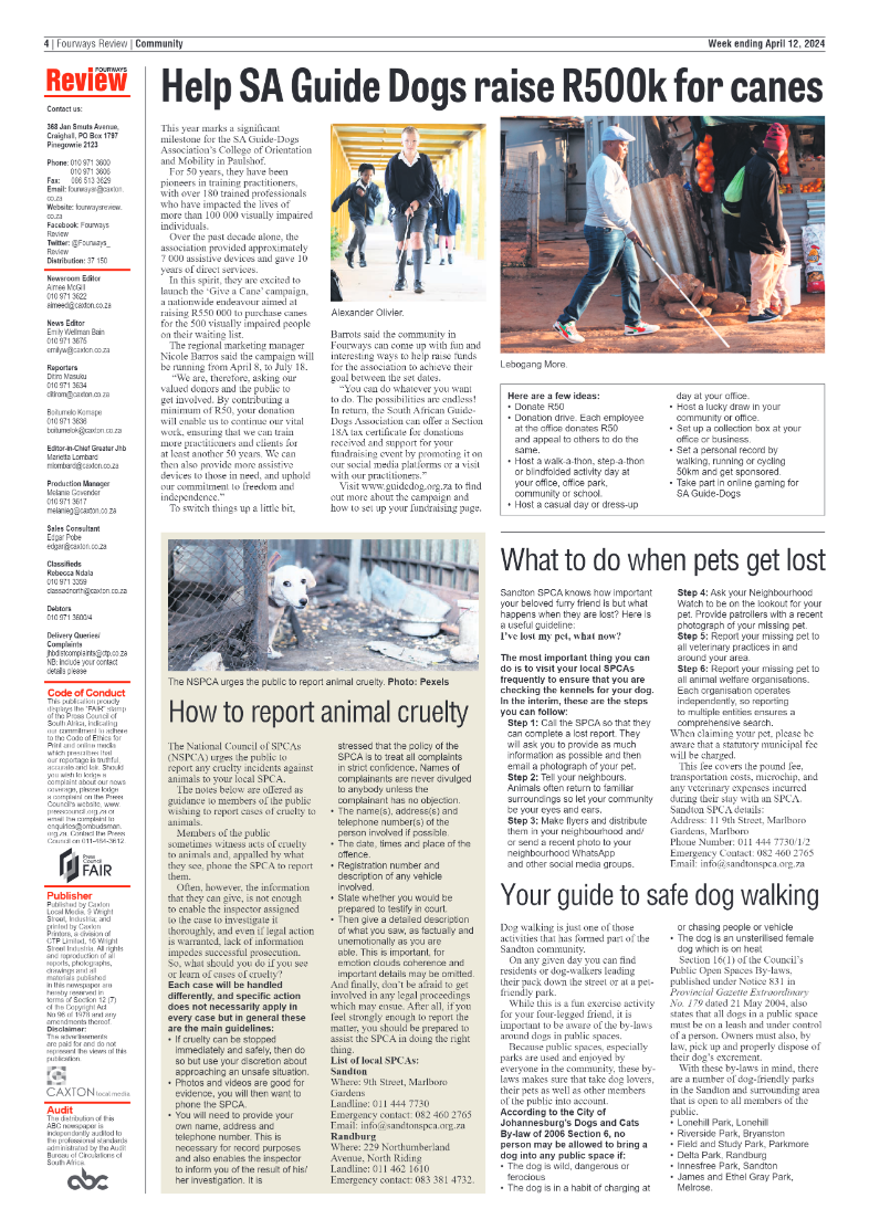 Fourways Review 12 April 2024 page 4