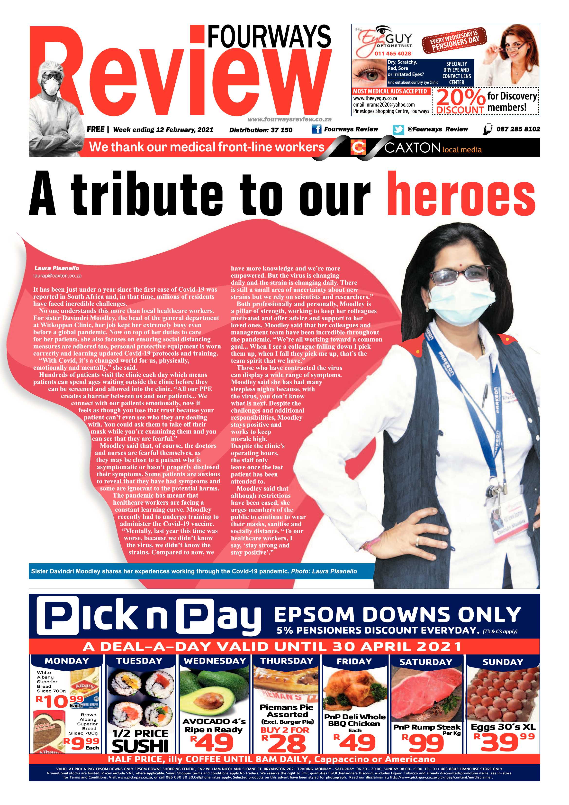 Fourways Review 12 February 2021 page 1