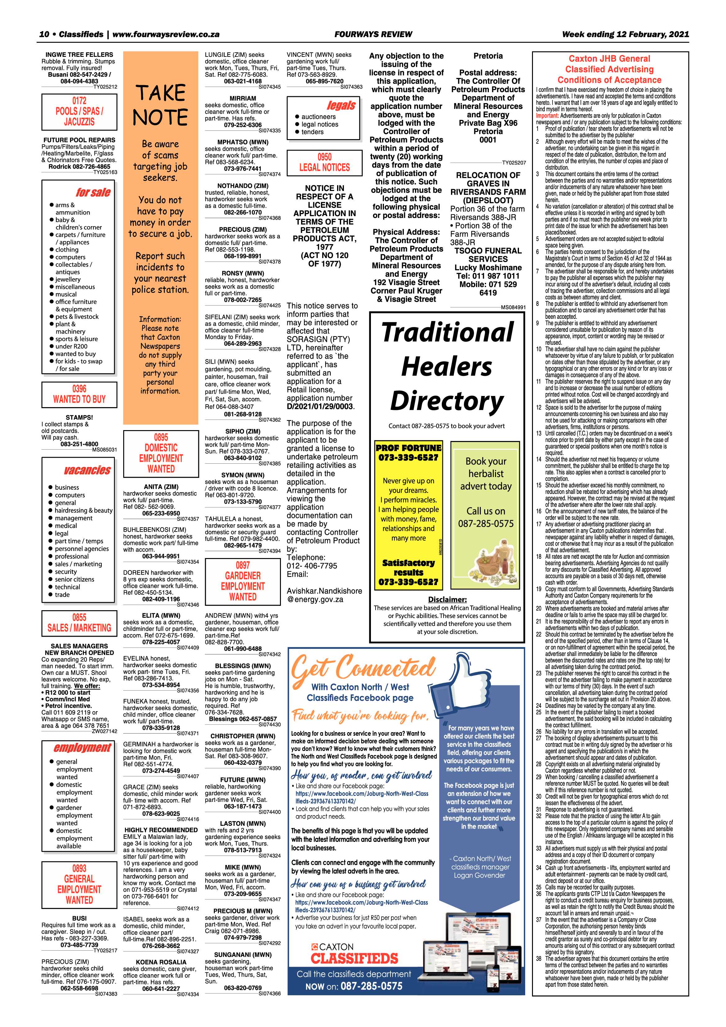 Fourways Review 12 February 2021 page 10