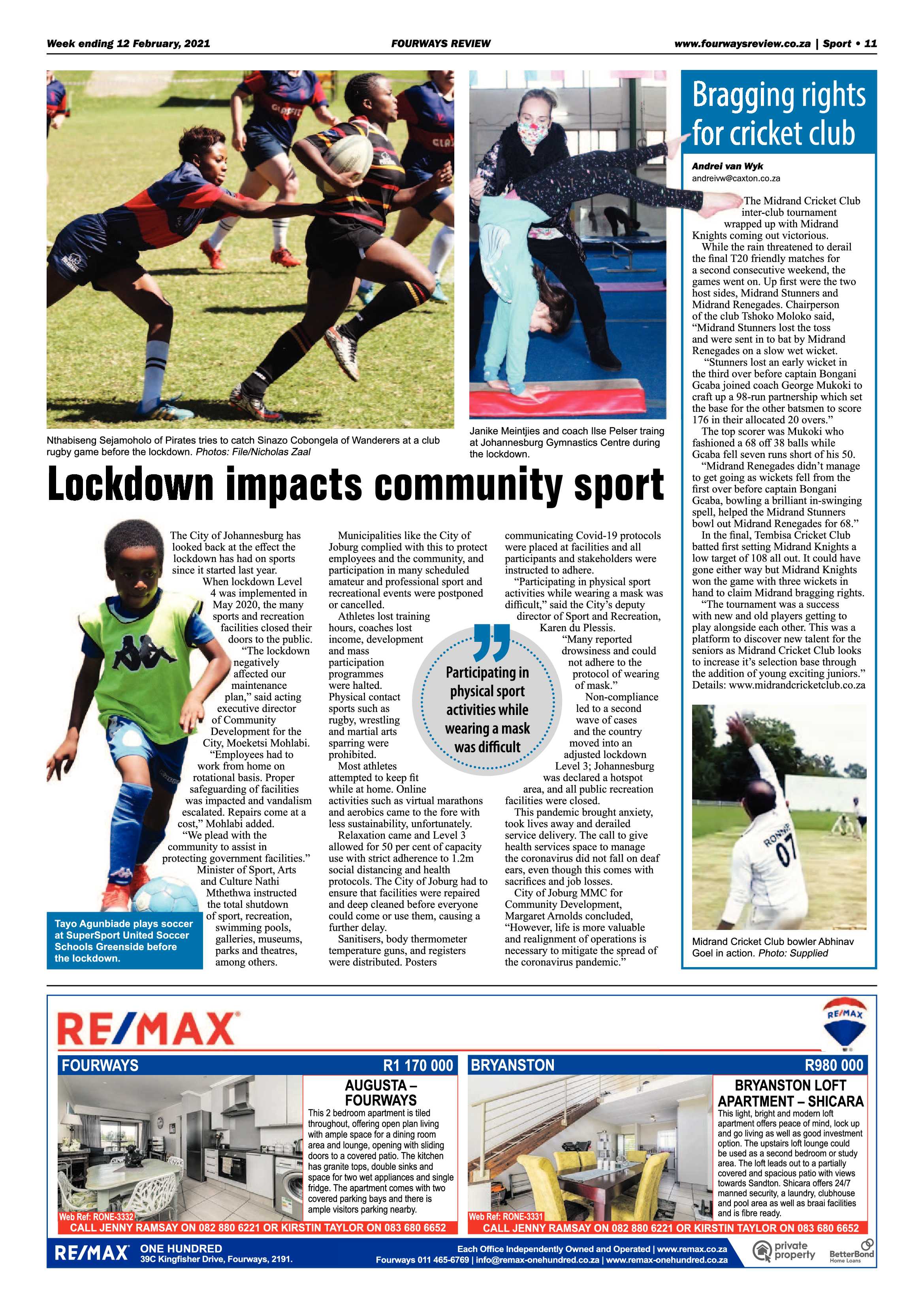 Fourways Review 12 February 2021 page 11