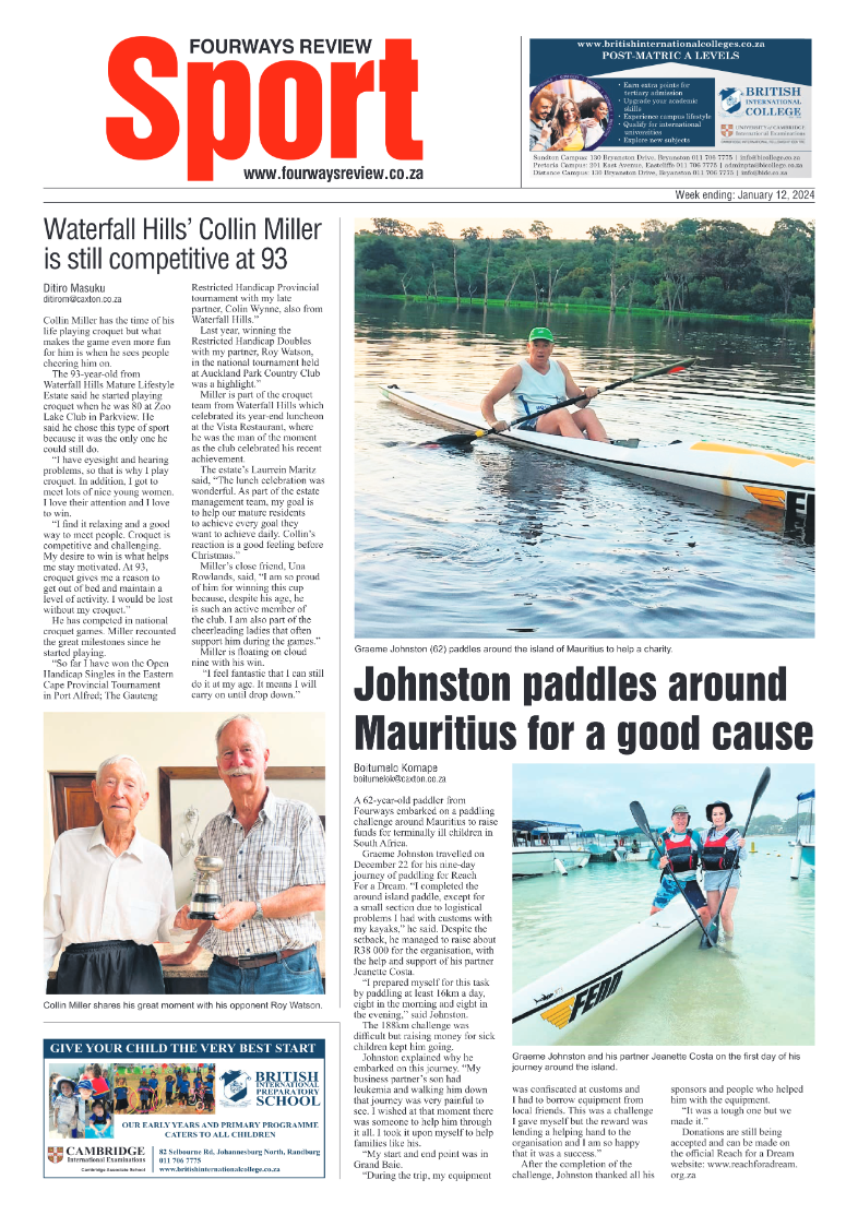 Fourways Review 12 January 2024 page 8