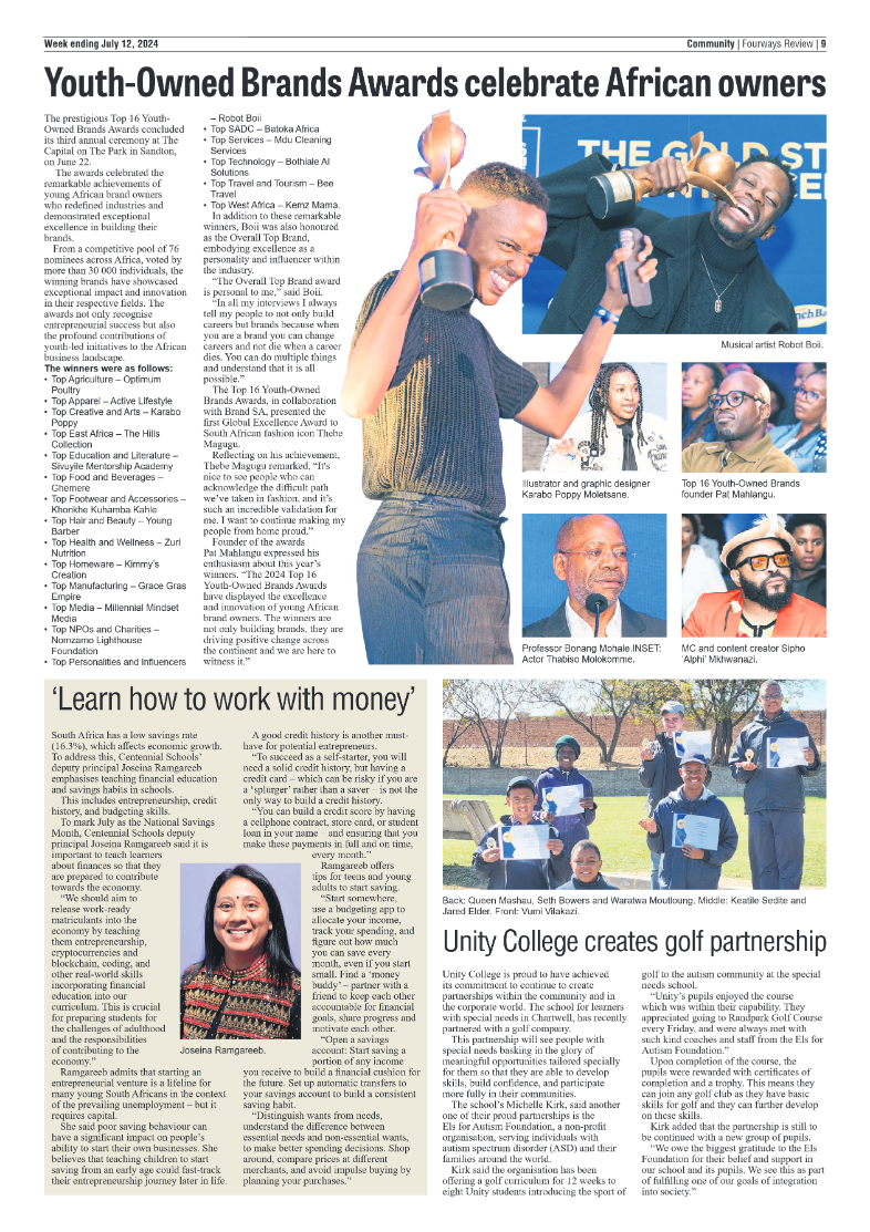 Fourways Review 12 July 2024 page 9