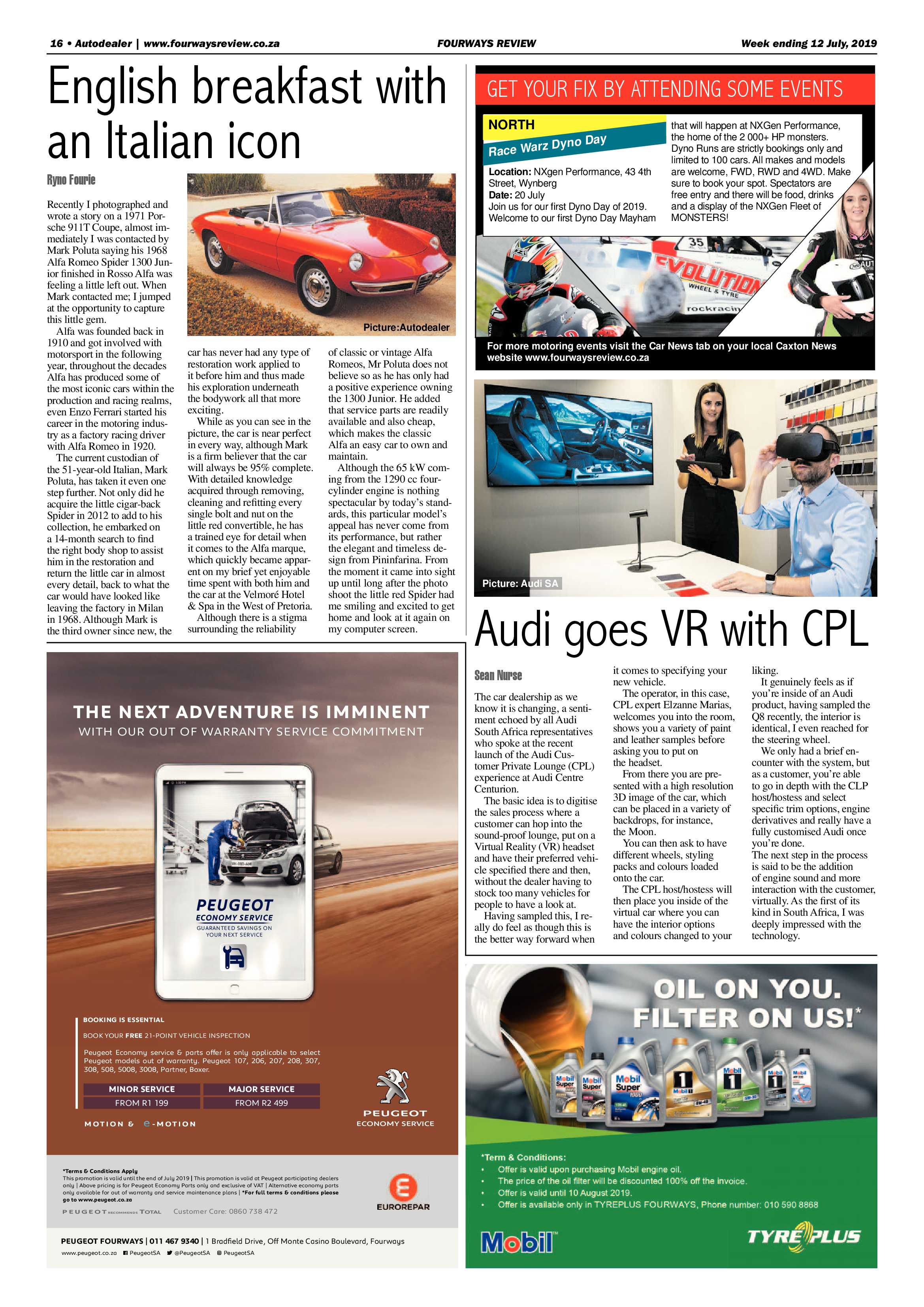 Fourways Review 12 July, 2019 page 16