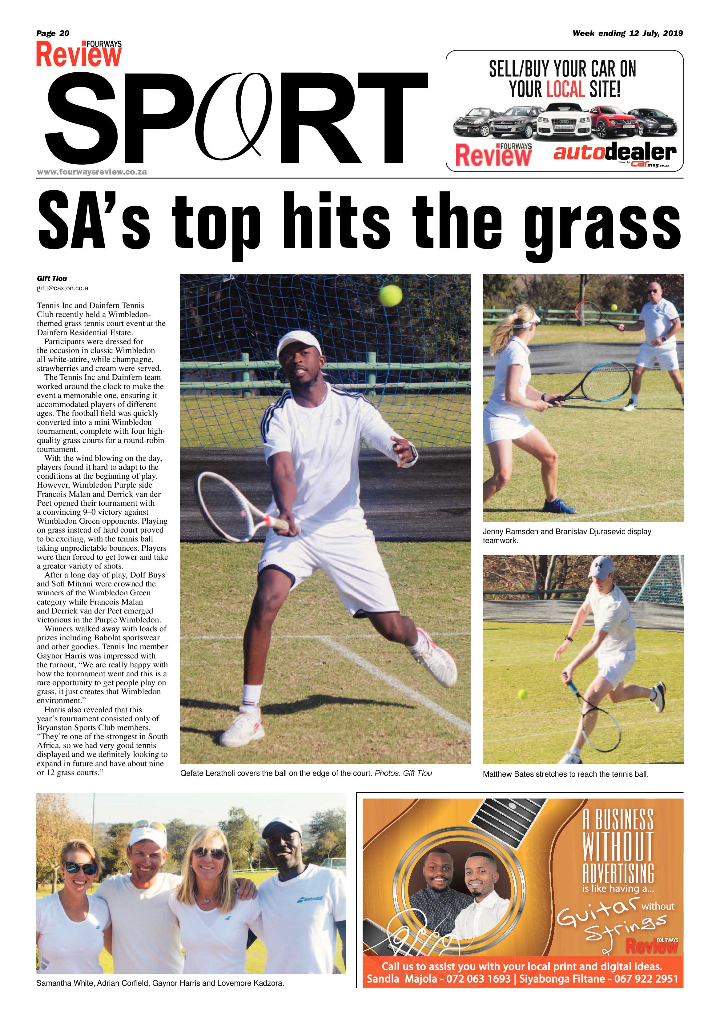 Fourways Review 12 July, 2019 page 20