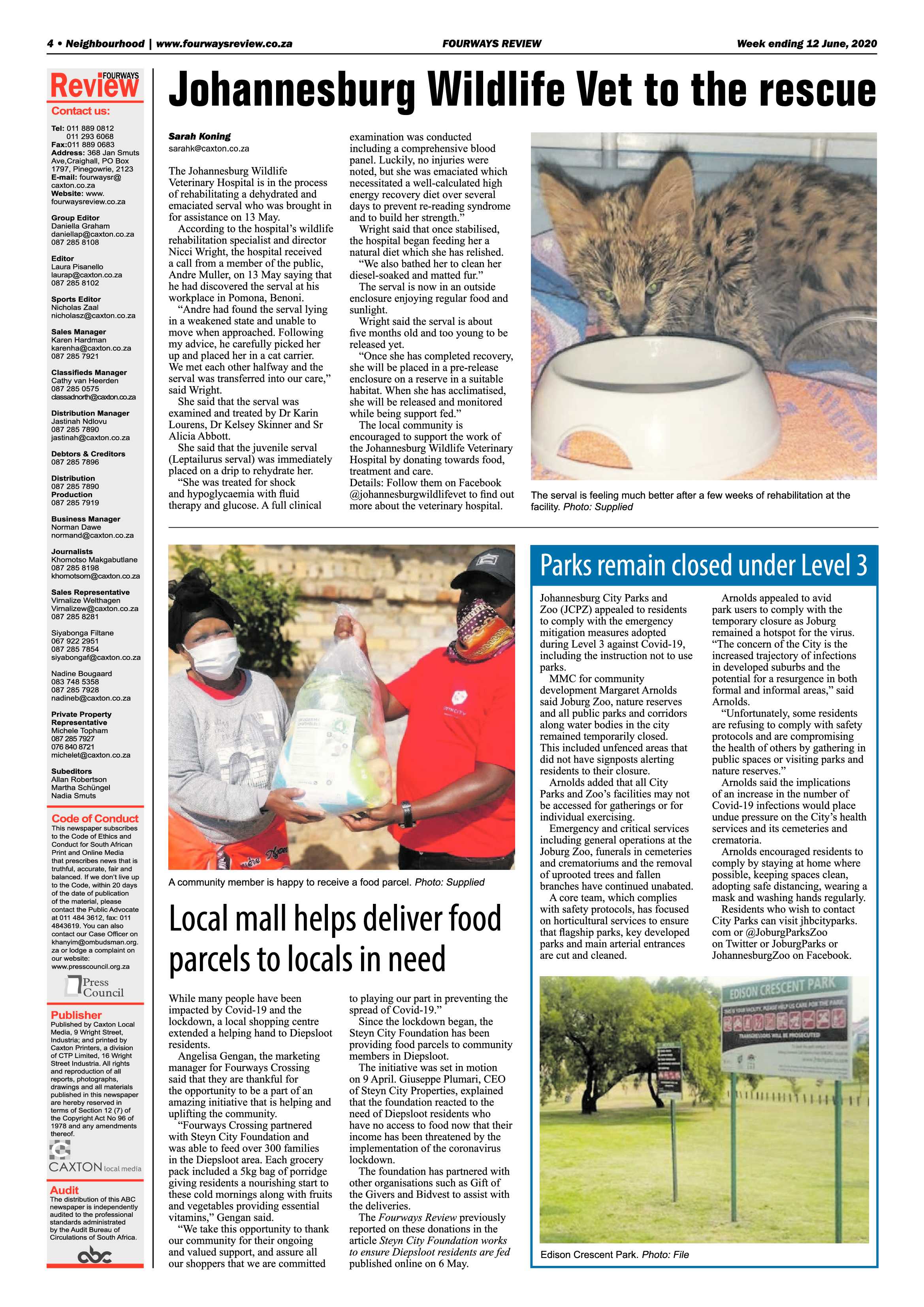 Fourways Review 12 June 2020 page 4