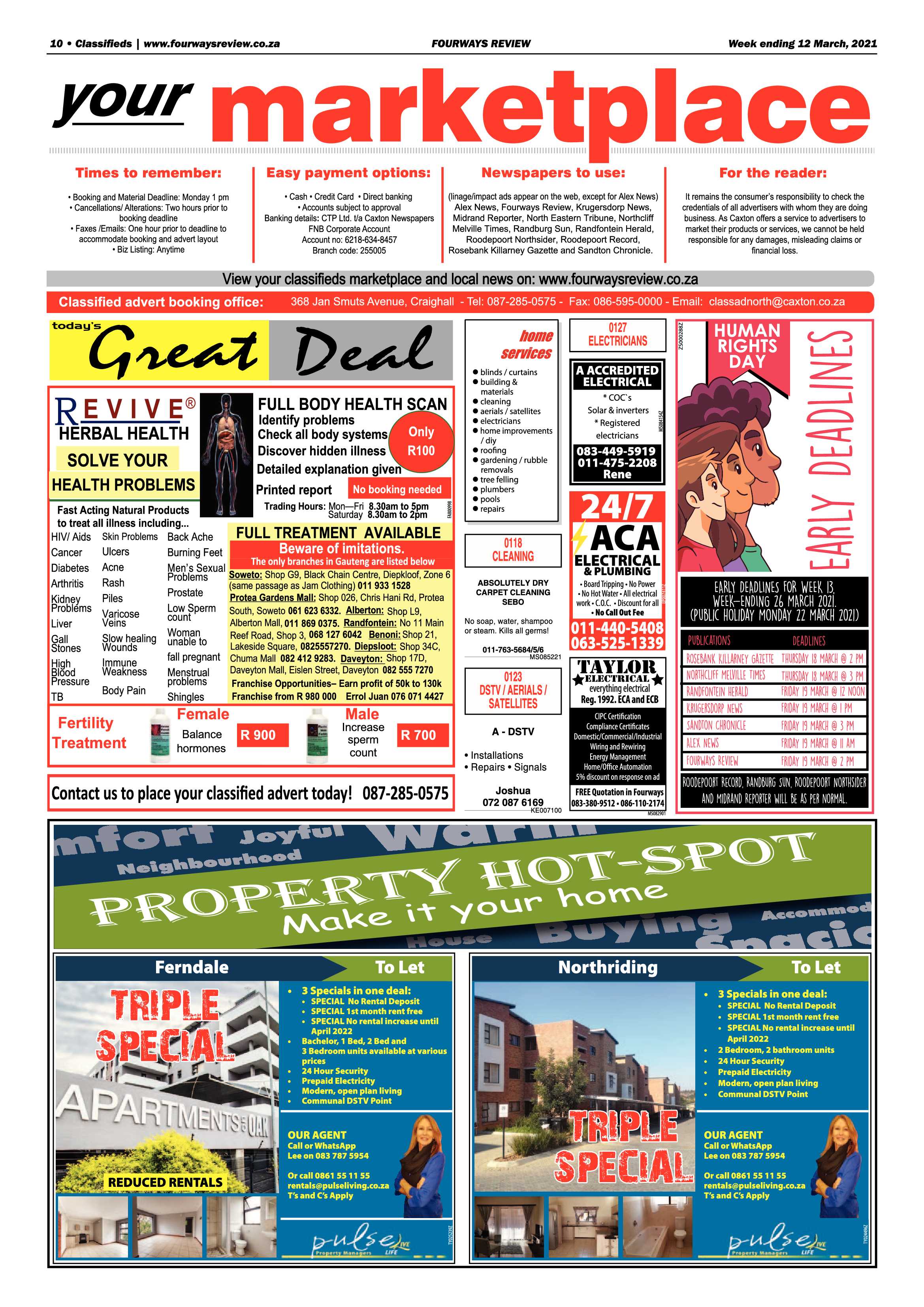 Fourways Review 12 March 2021 page 10