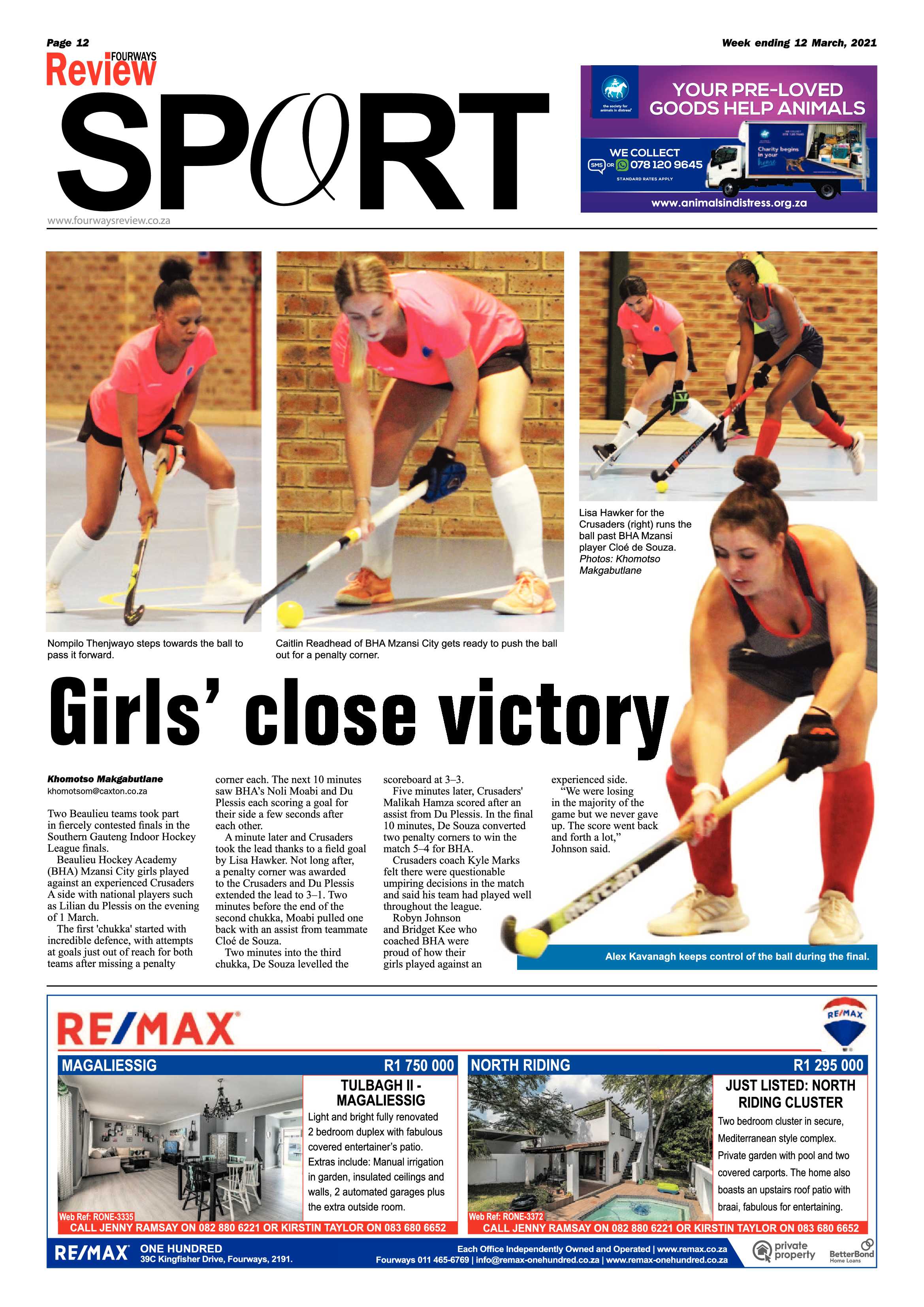 Fourways Review 12 March 2021 page 12
