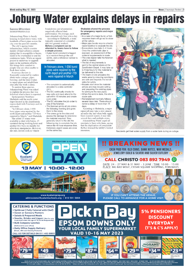 Fourways Review 12 May 2023 page 3