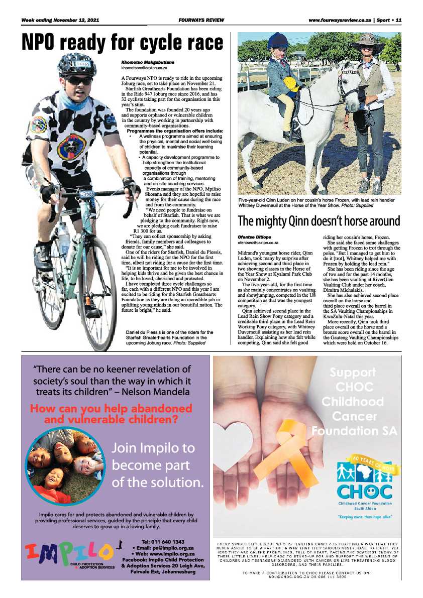 Fourways Review 12 November 2021 page 13