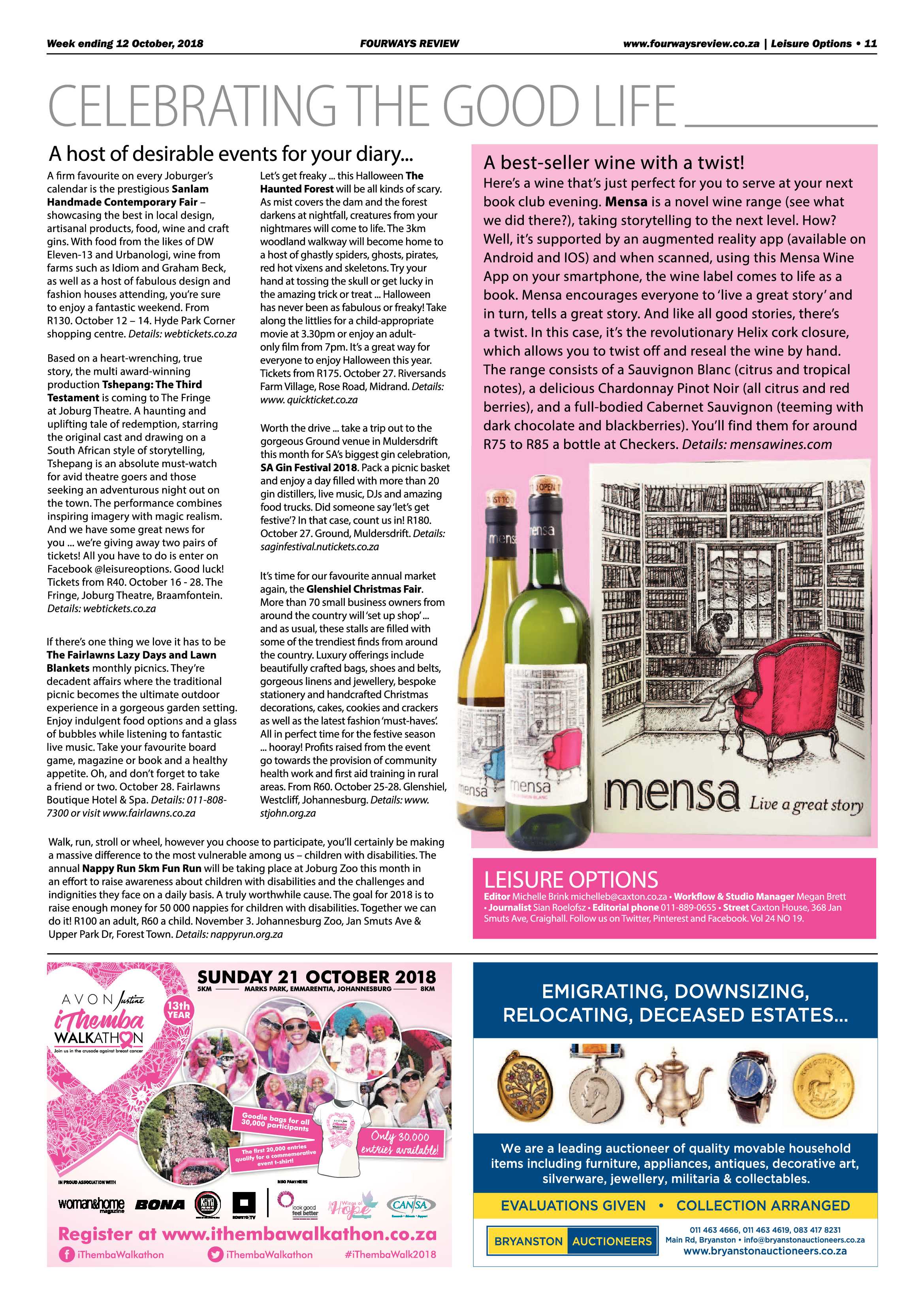 Fourways Review 12 October, 2018 page 11