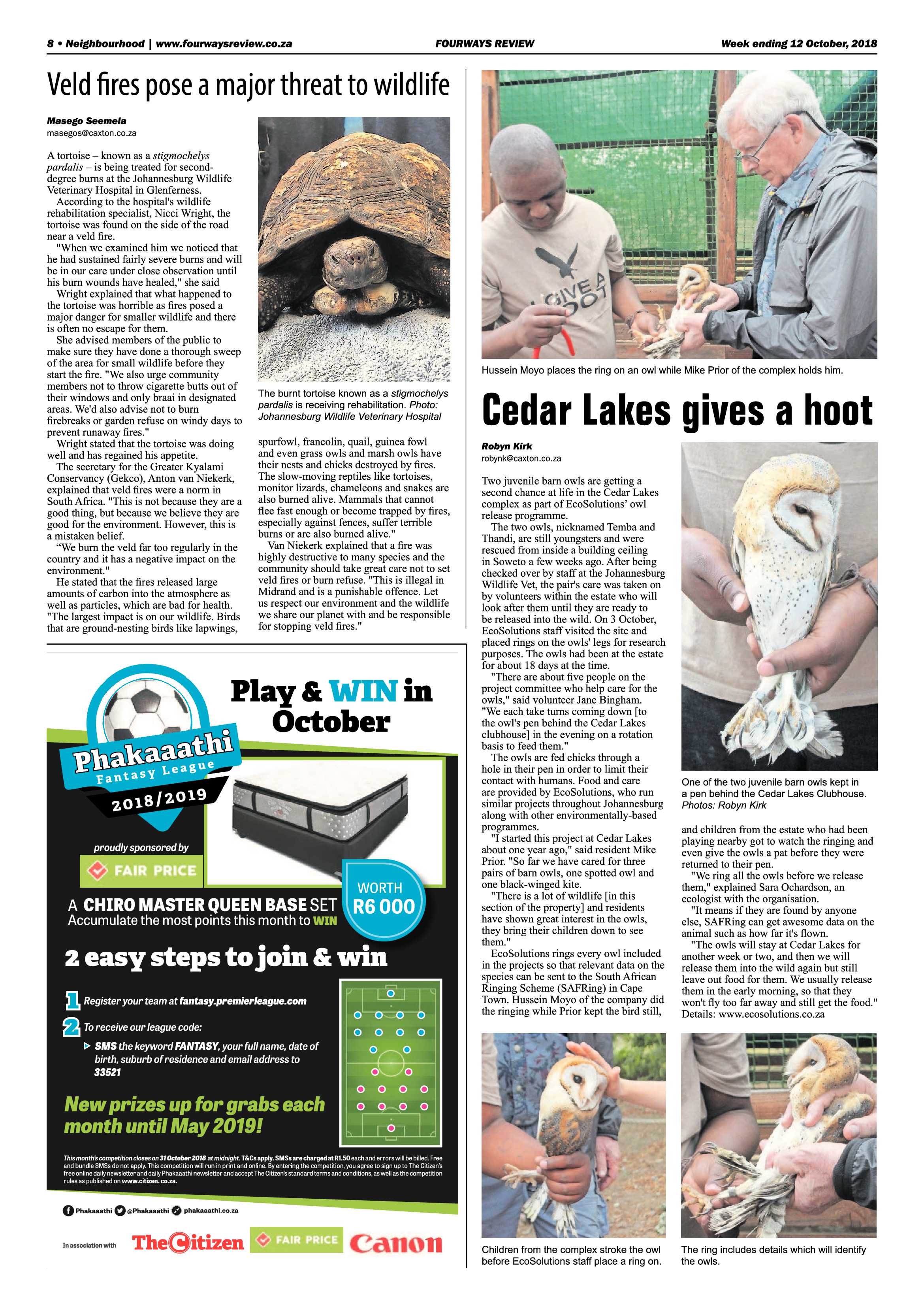 Fourways Review 12 October, 2018 page 8