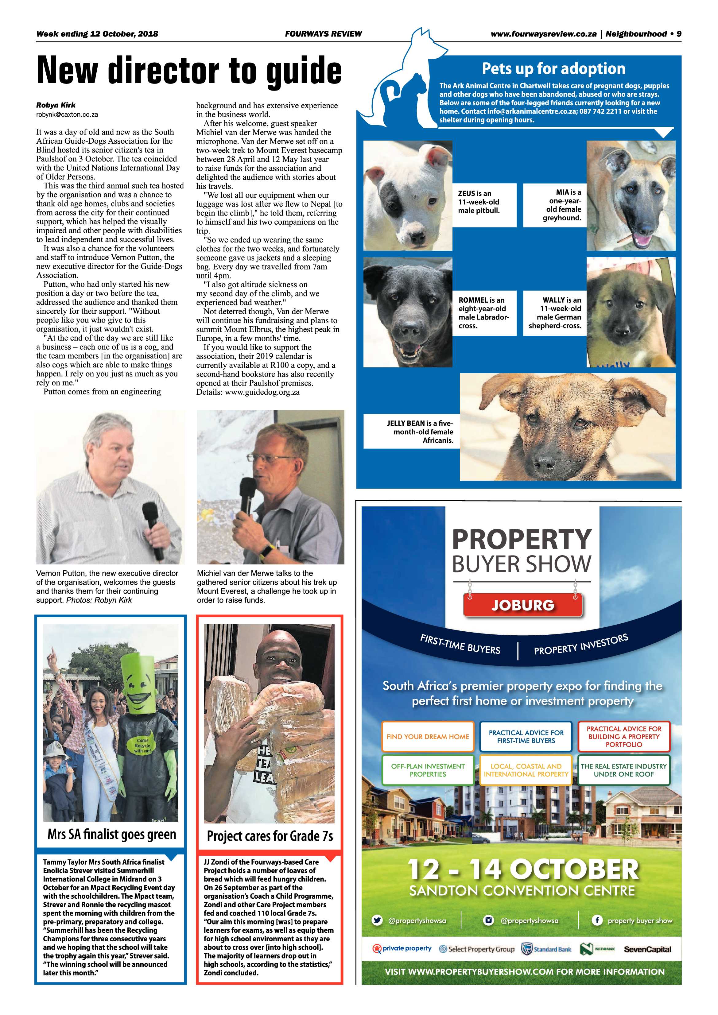 Fourways Review 12 October, 2018 page 9
