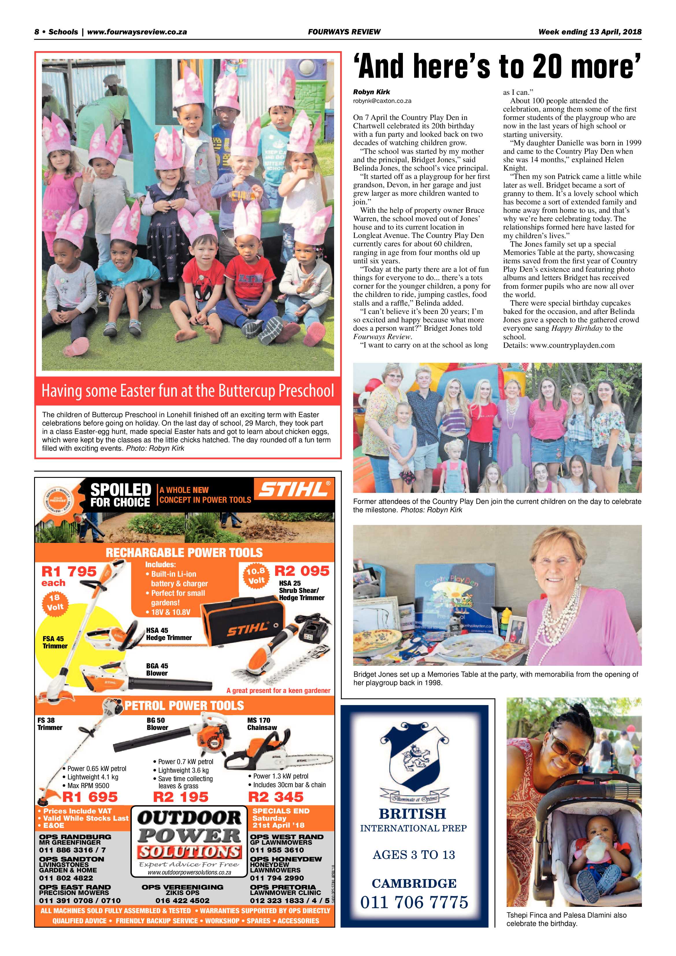 Fourways Review 13 April 2018 page 8