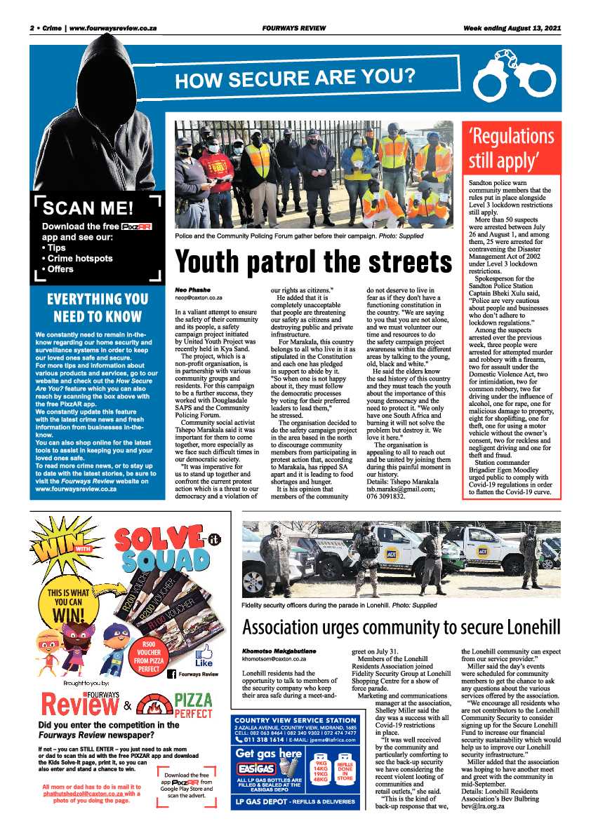 Fourways Review 13 August 2021 page 2