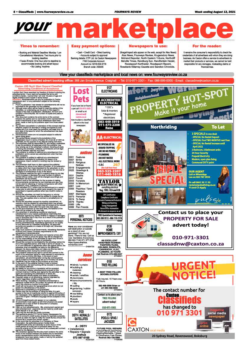 Fourways Review 13 August 2021 page 6