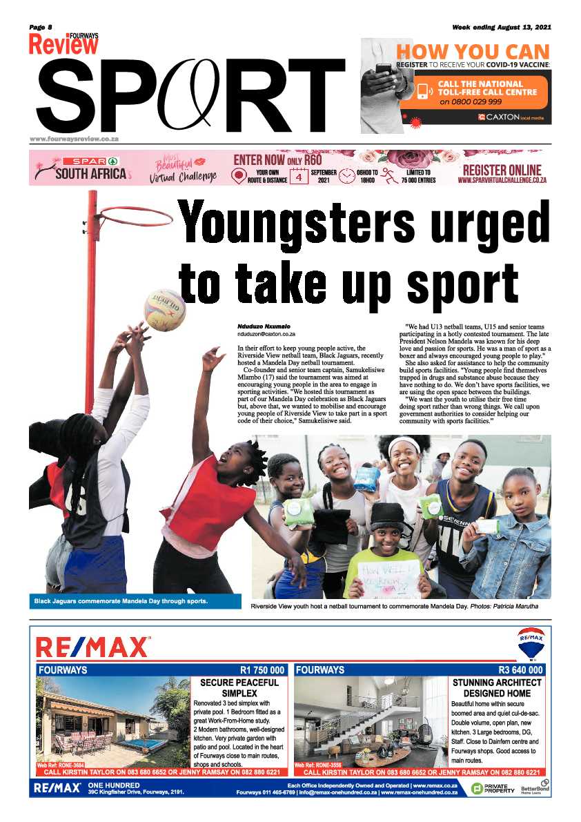 Fourways Review 13 August 2021 page 8