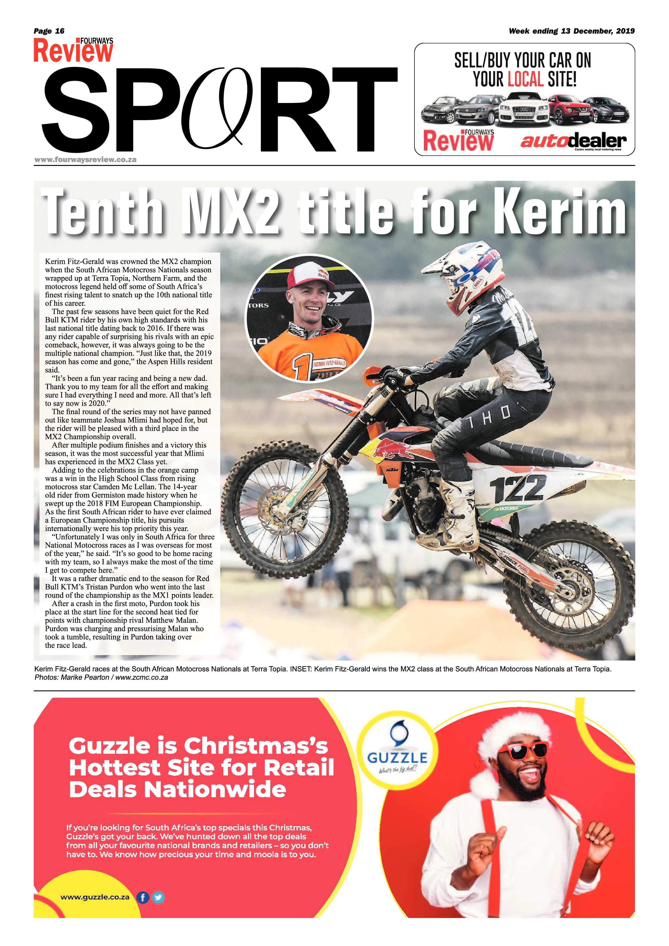 Fourways Review 13 December 2019 page 16