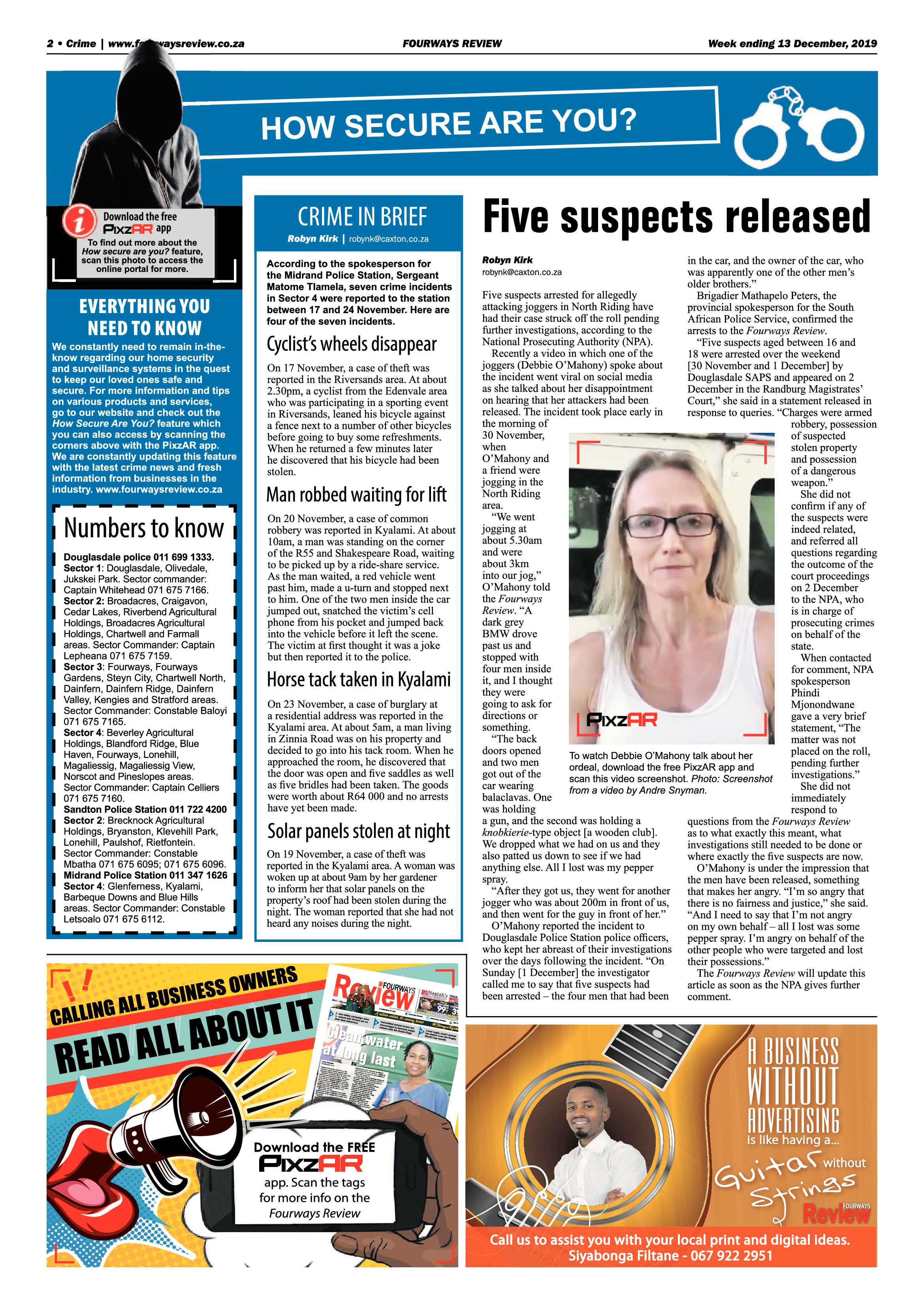 Fourways Review 13 December 2019 page 2