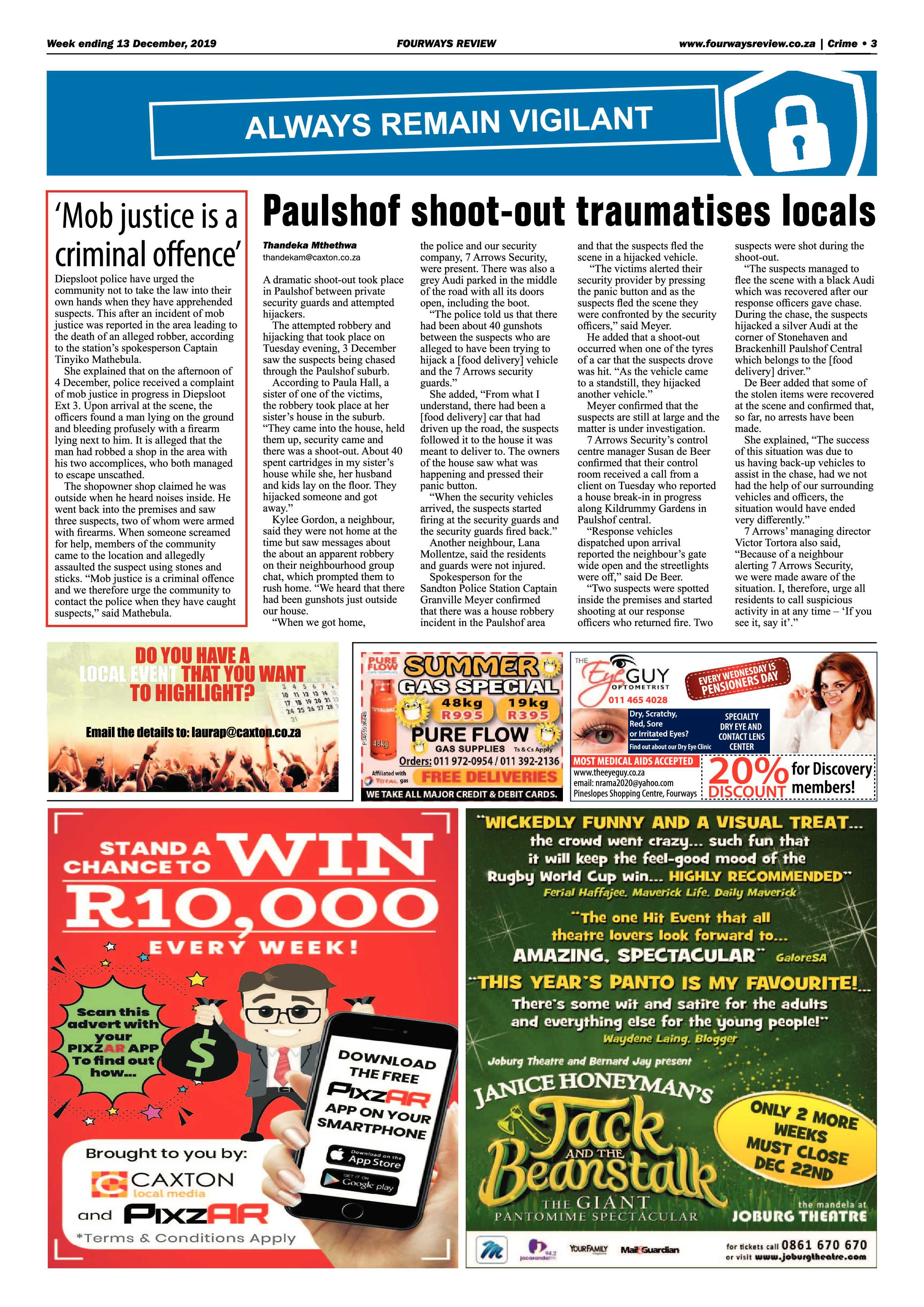 Fourways Review 13 December 2019 page 3