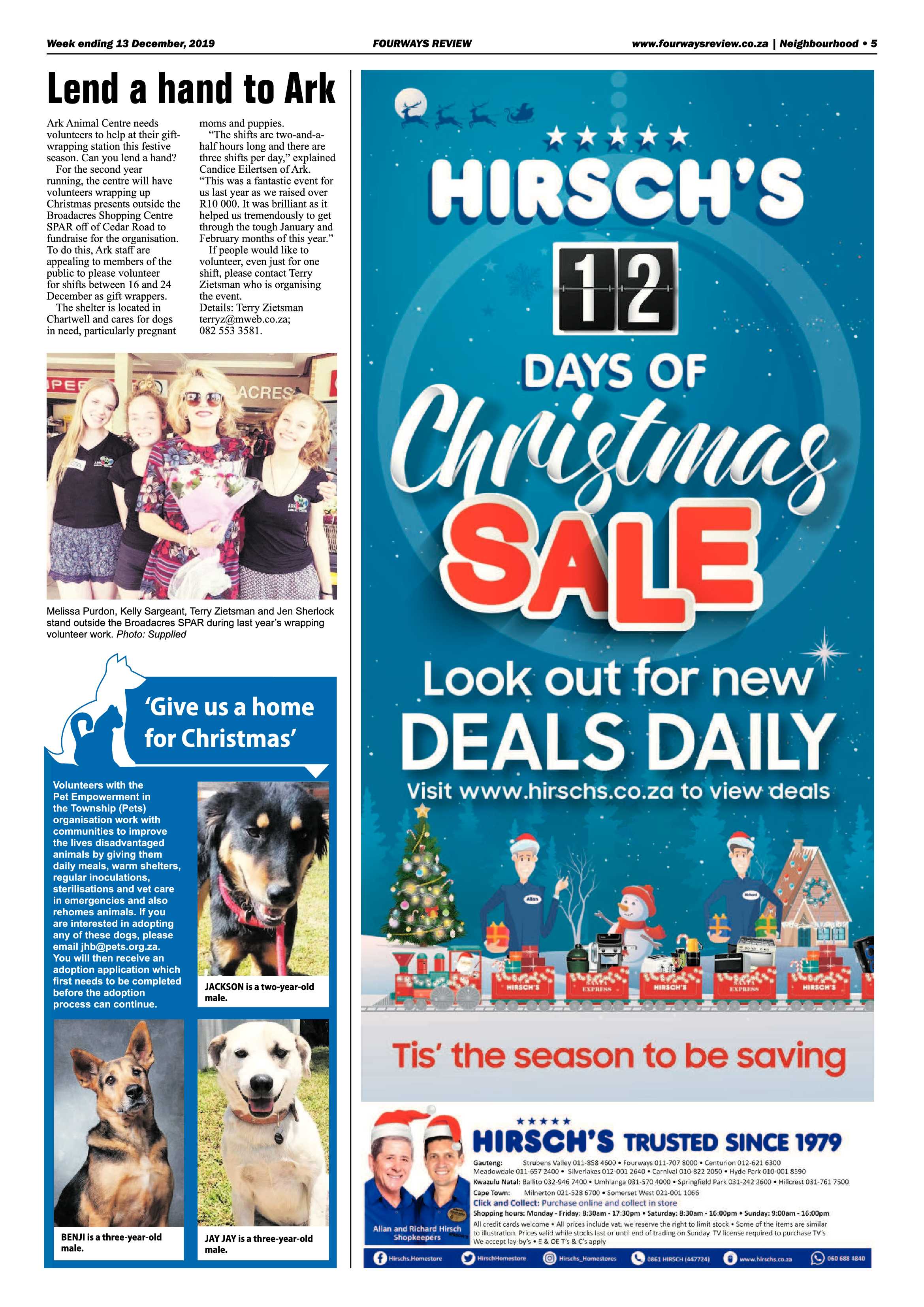 Fourways Review 13 December 2019 page 5