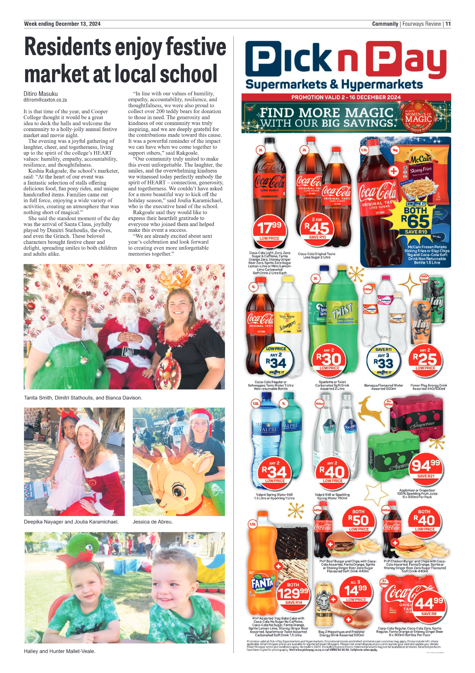 Fourways Review 13 December 2024 page 11