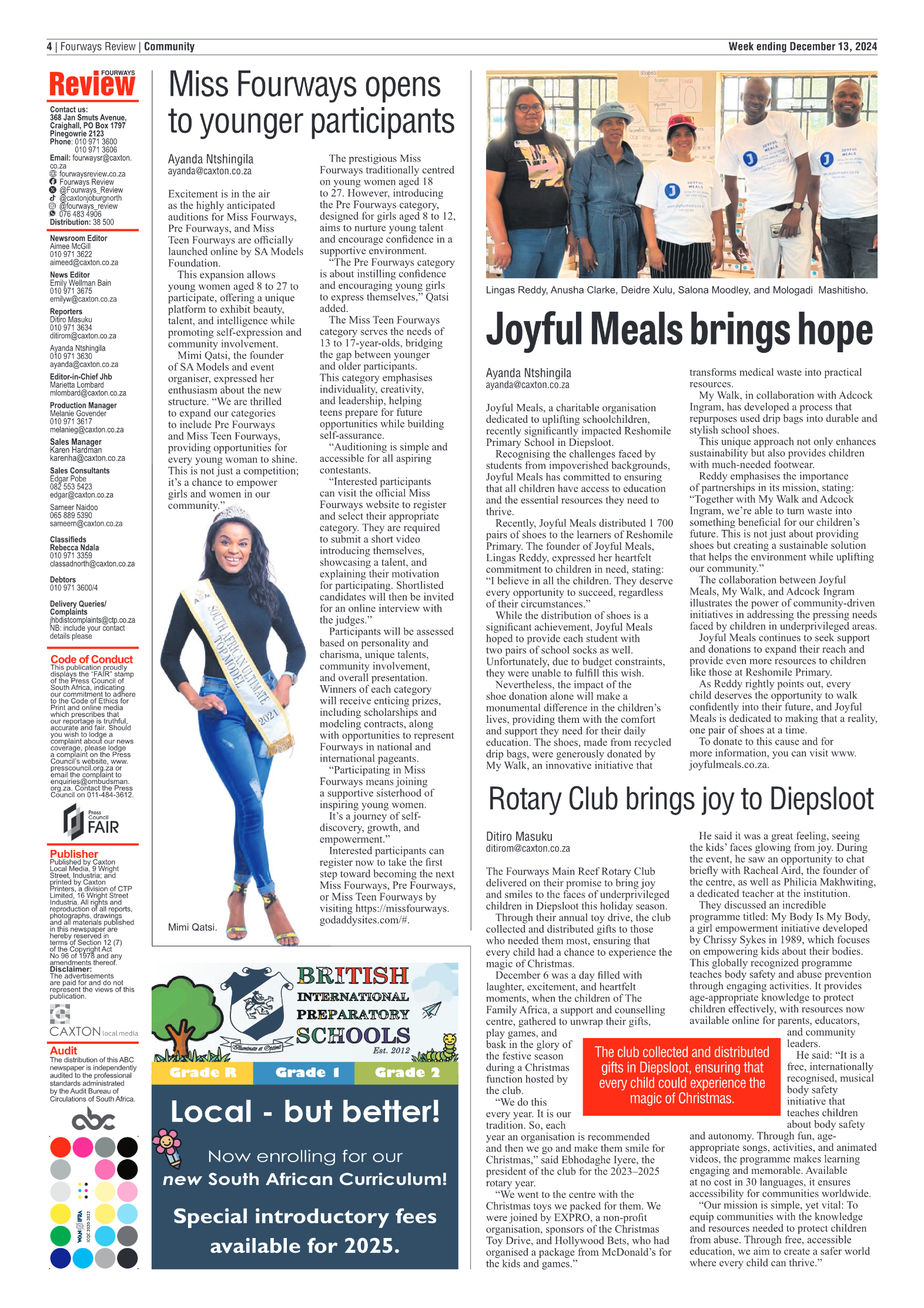 Fourways Review 13 December 2024 page 4