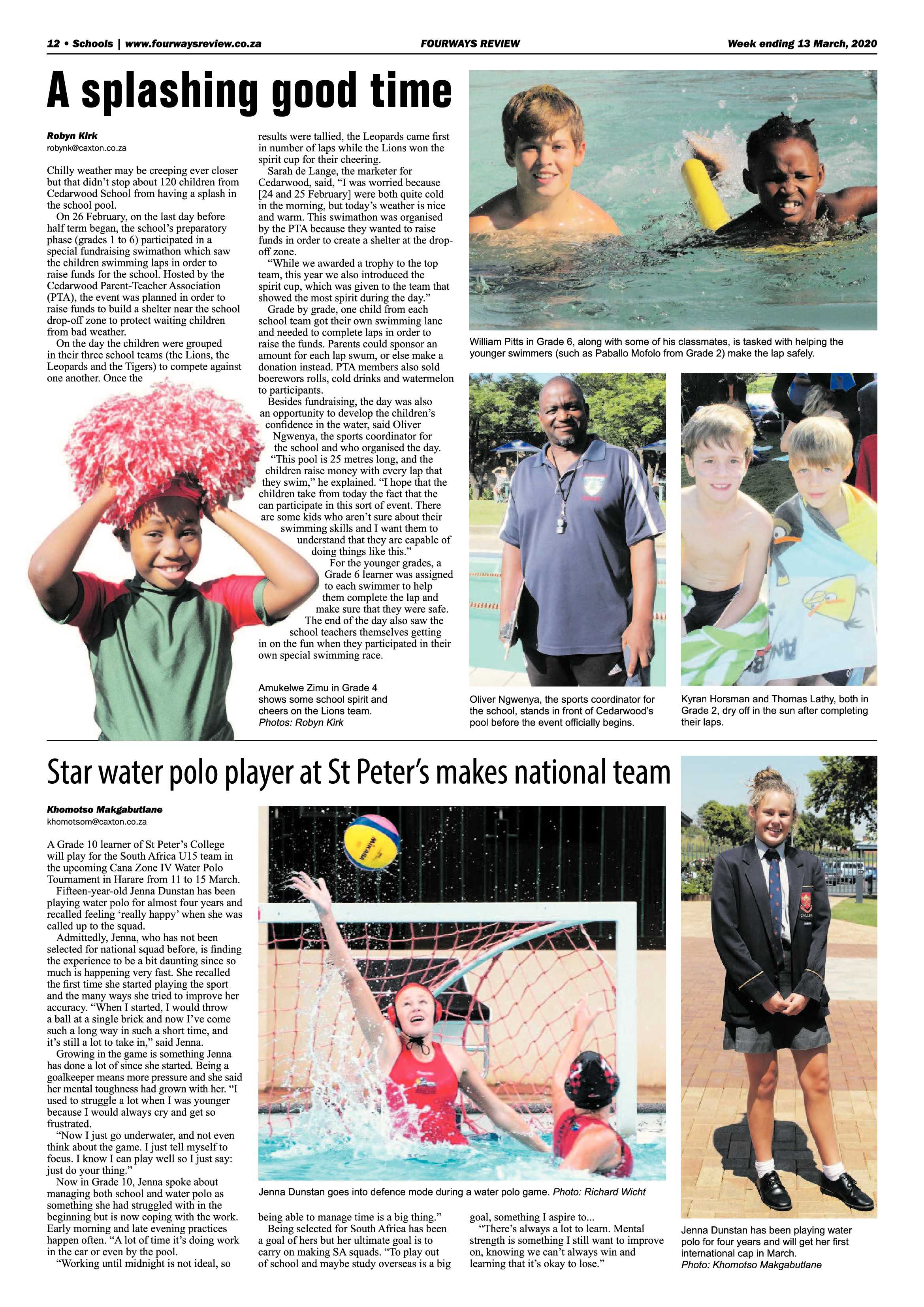 Fourways Review 13 March 2020 page 12