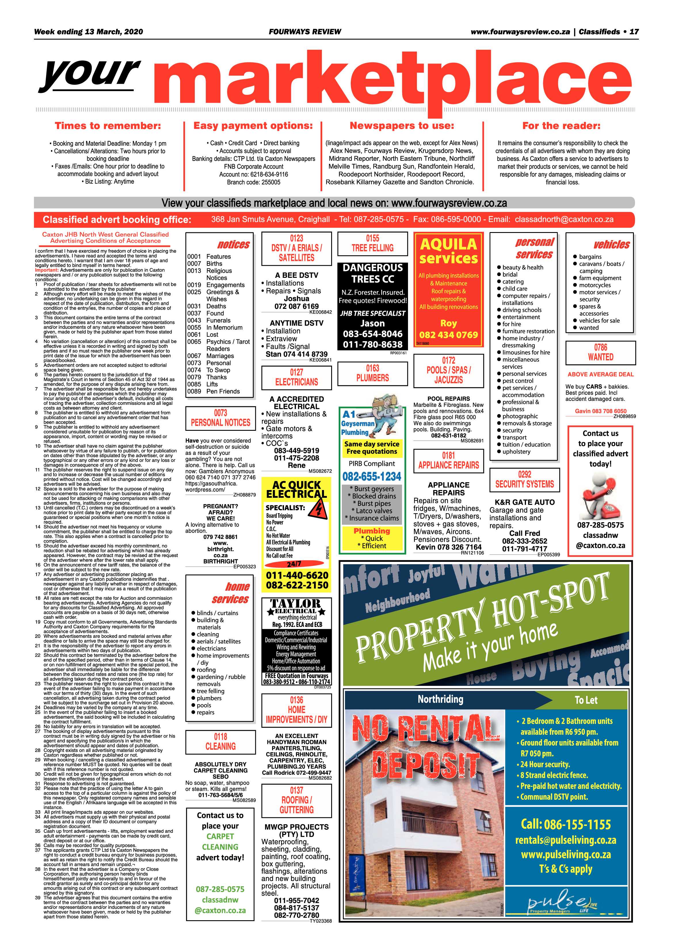 Fourways Review 13 March 2020 page 17