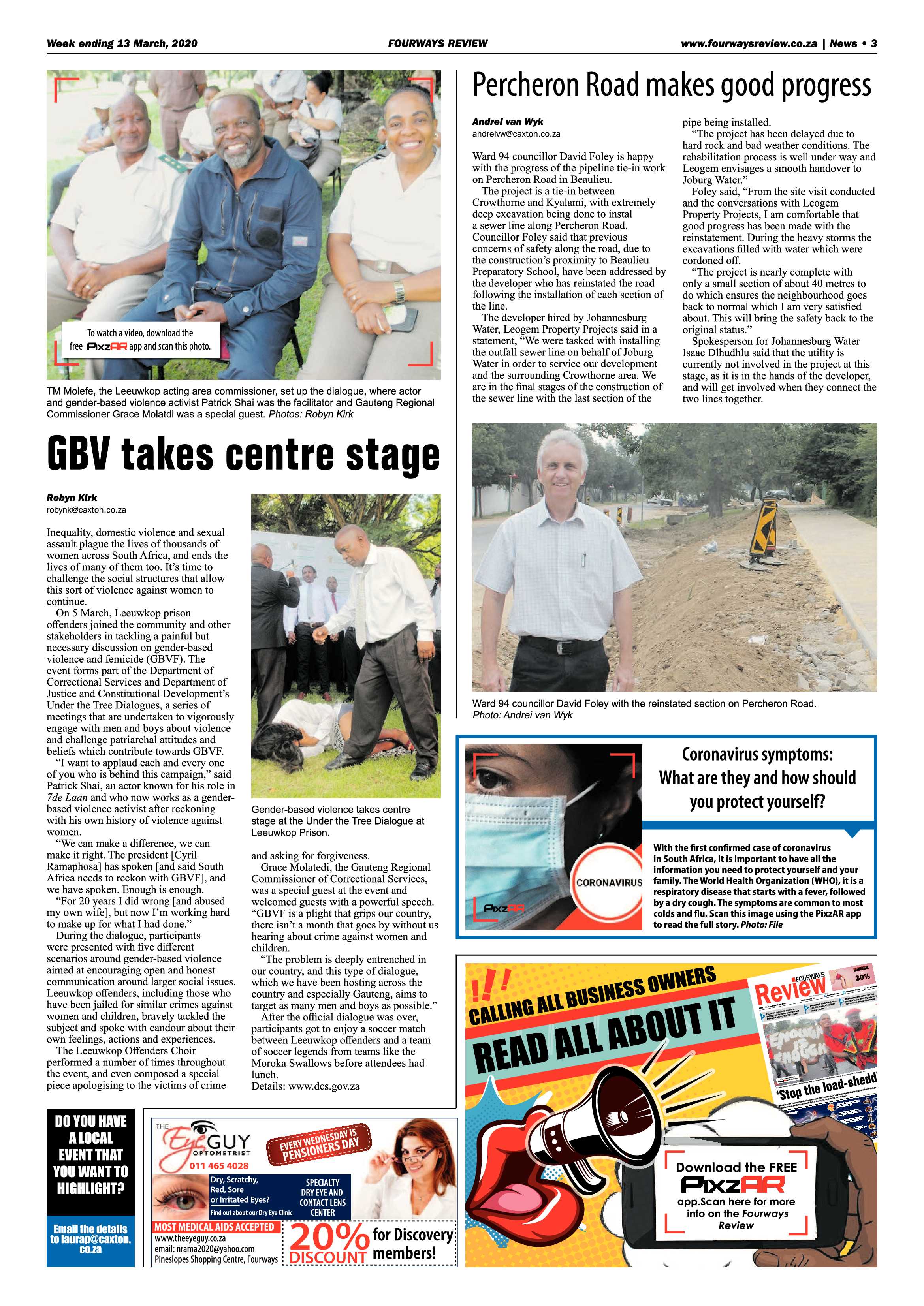 Fourways Review 13 March 2020 page 3